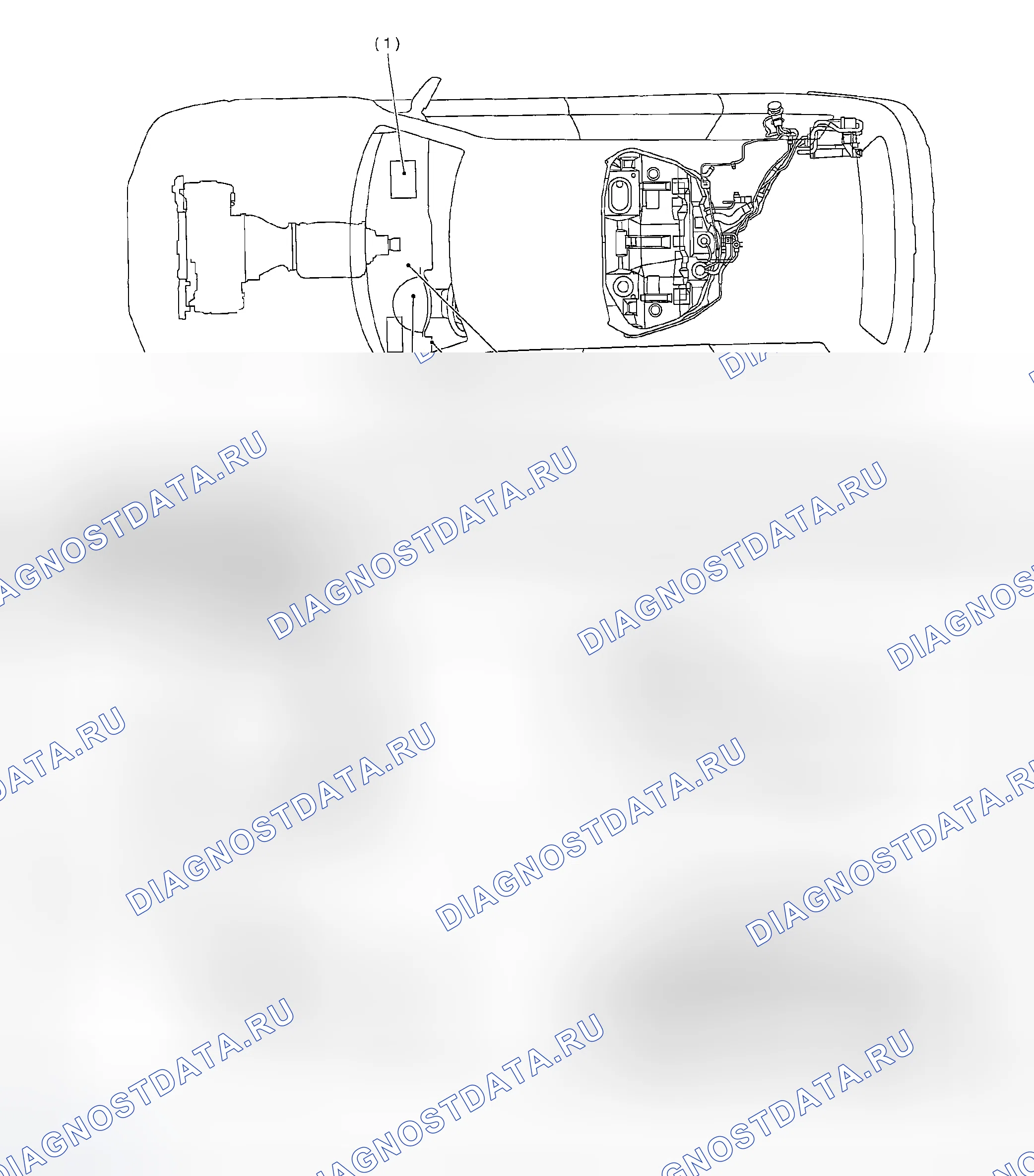 Рис. 1996. Subaru Outback BP