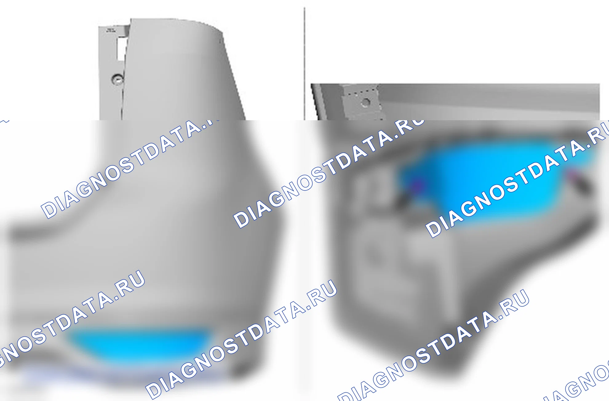 Разборка и сборка кожуха заднего бампера. Ford Grand C-MAX II рестайлинг