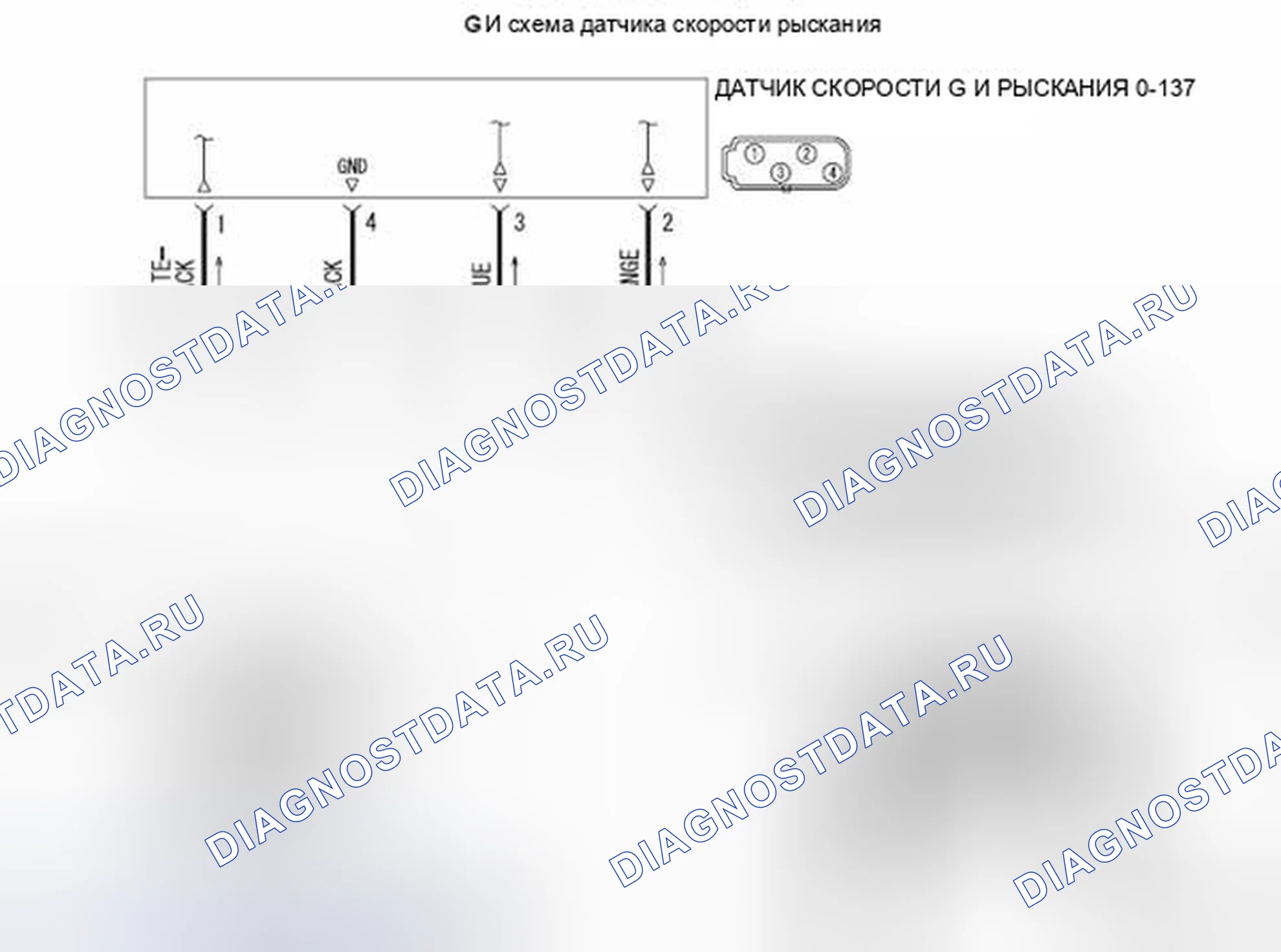 Рис. 65: C123C расшифровка кода ошибки: неисправность датчика G и скорости рыскания [неисправность датчика бокового G и выходного сигнала скорости рыскания. Honda Domani MB