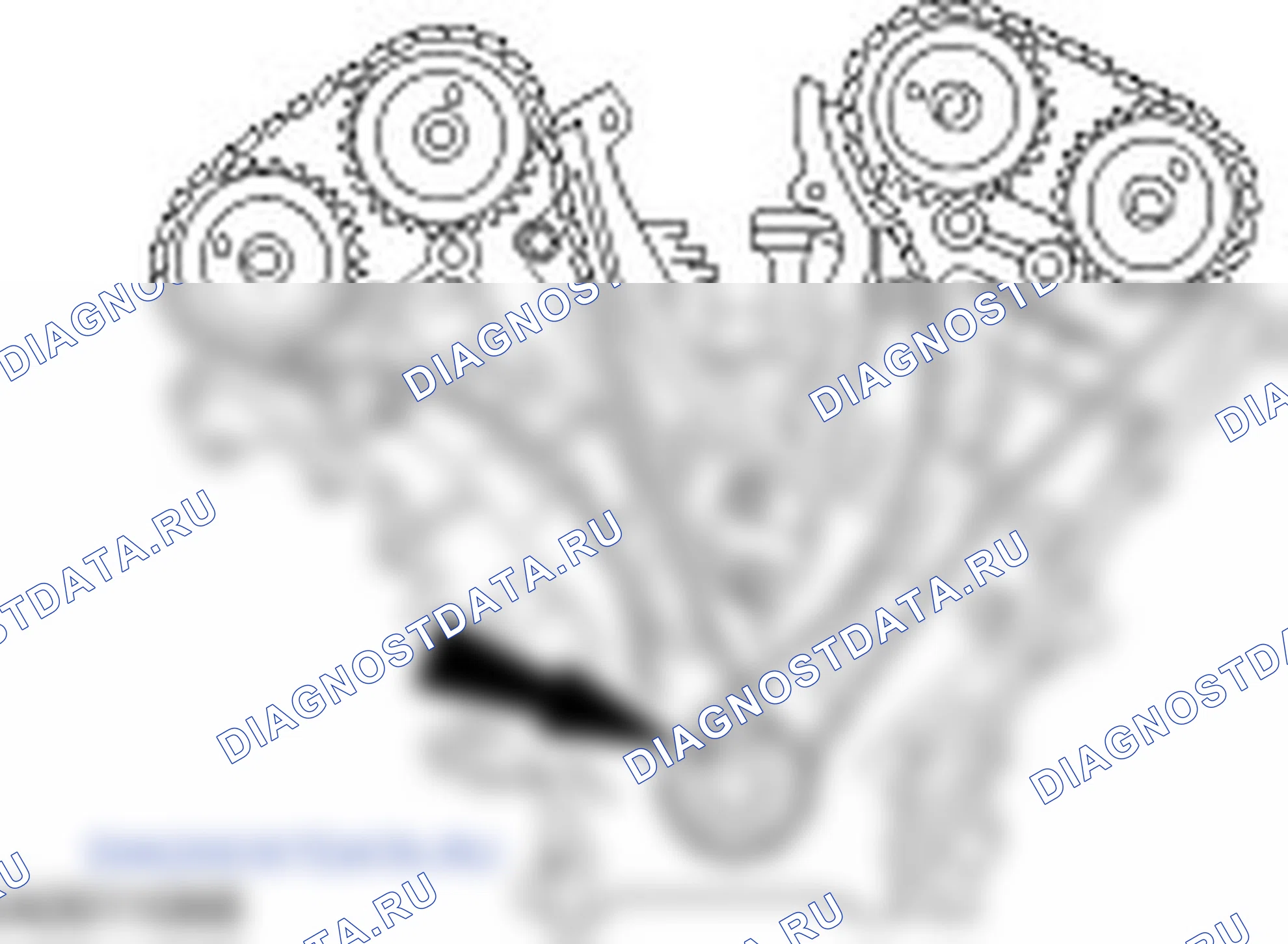 Разборка двигателя. Ford Mondeo III