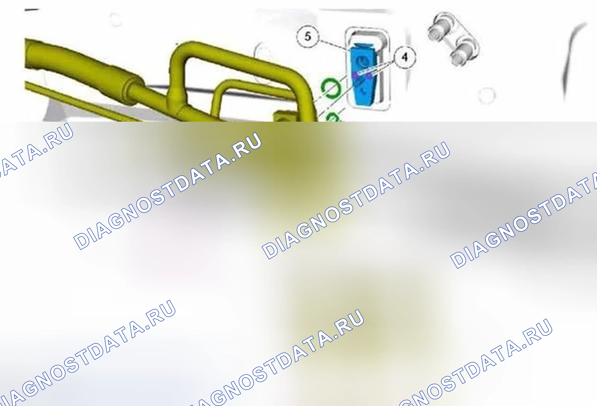 Рис. 120: Разнесенный вид. Ford Explorer V