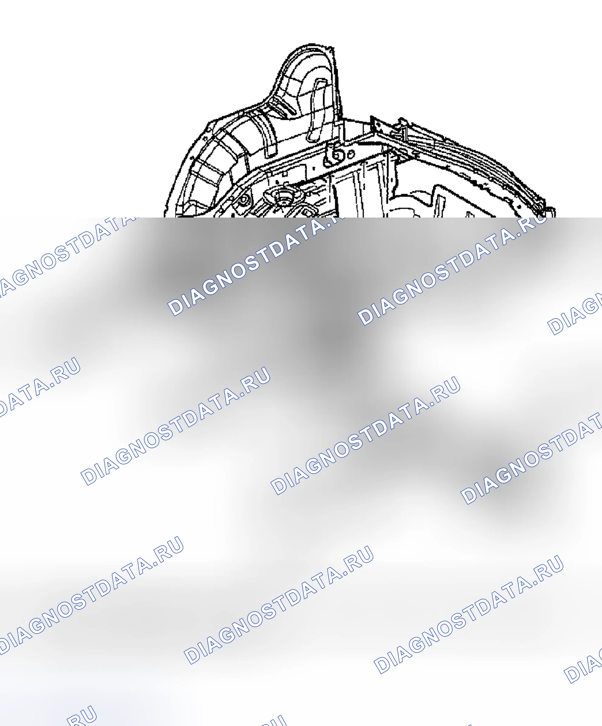 Рис. 14: ДЕМОНТАЖ. Jeep Liberty I