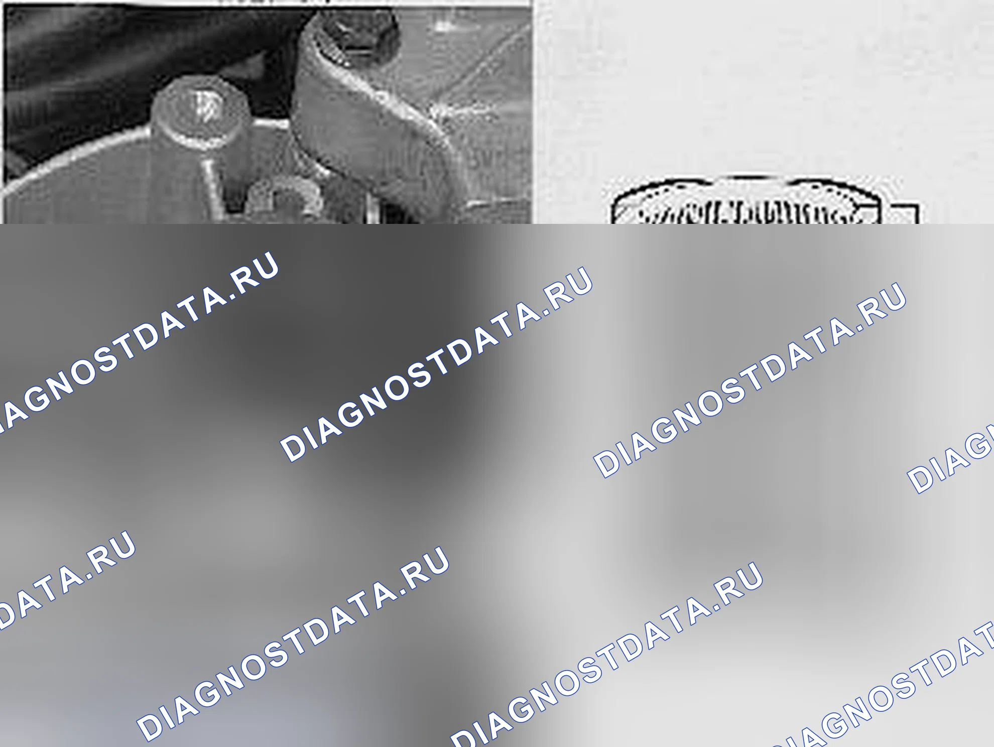 Рис. 325: Установка стопорного кольца и соединительной розетки. Volvo V70 II