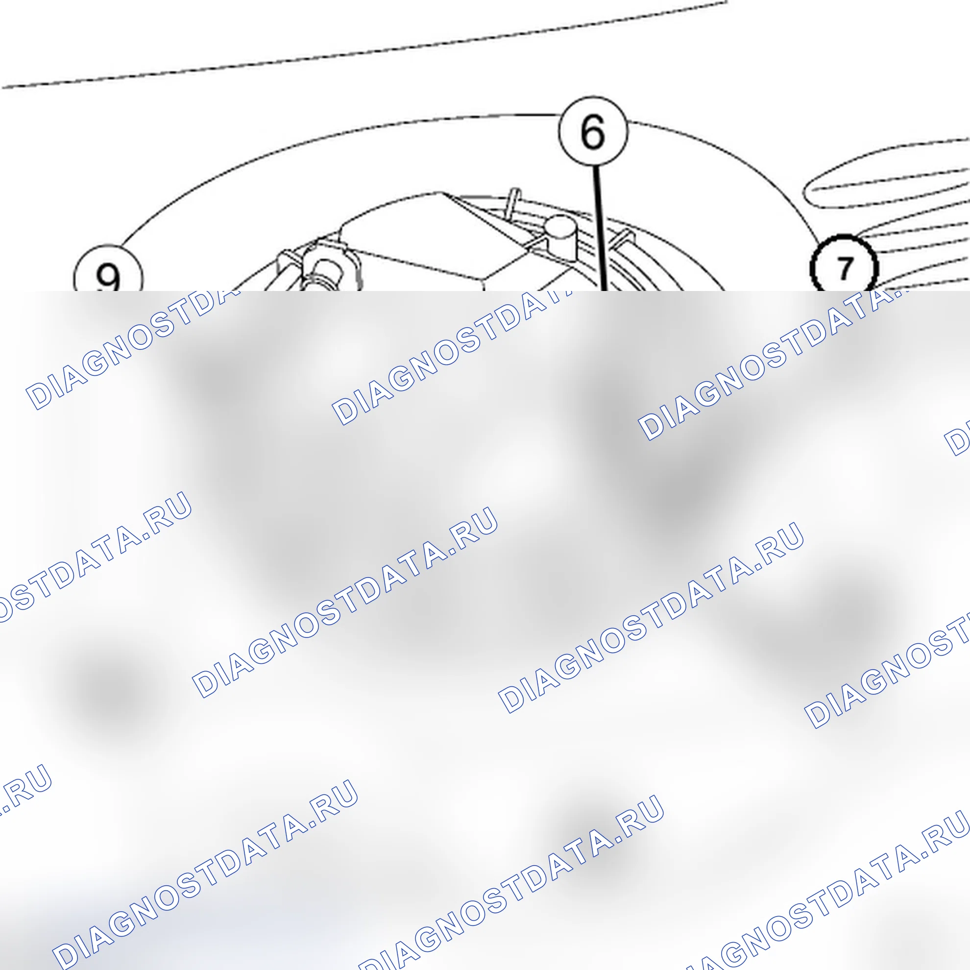 Насос с датчиком уровня топлива. Renault Vel-Satis I