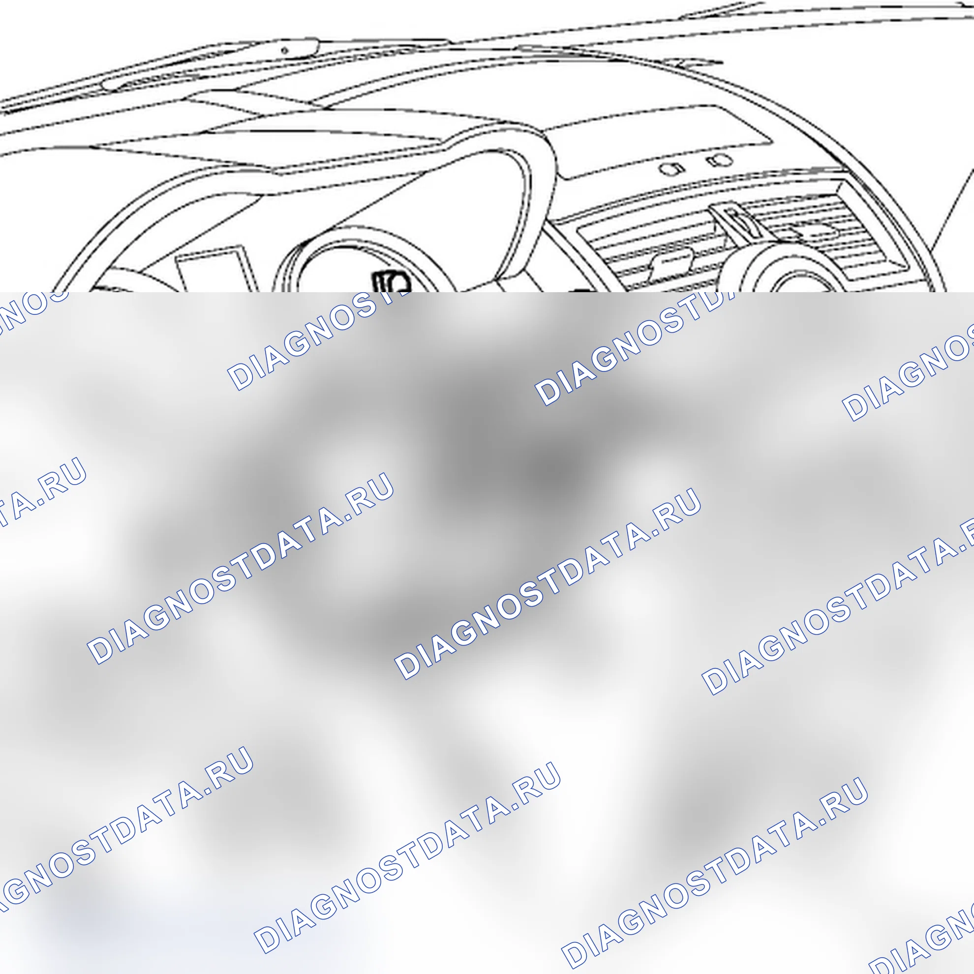 Приборная панель — вариант 2. Renault Scenic II