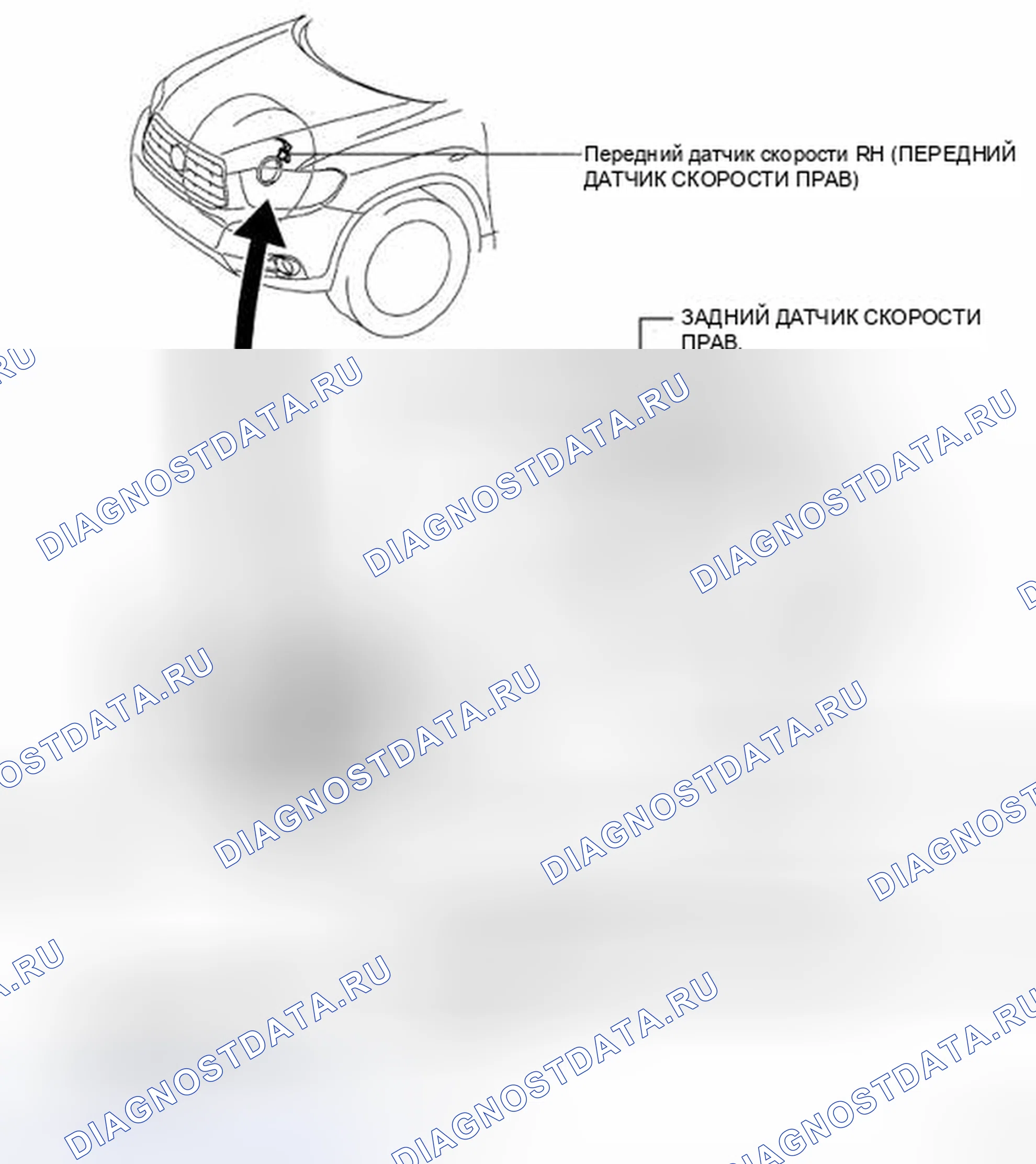 Рис. 61: РАСПОЛОЖЕНИЕ ДЕТАЛЕЙ. Toyota Highlander II