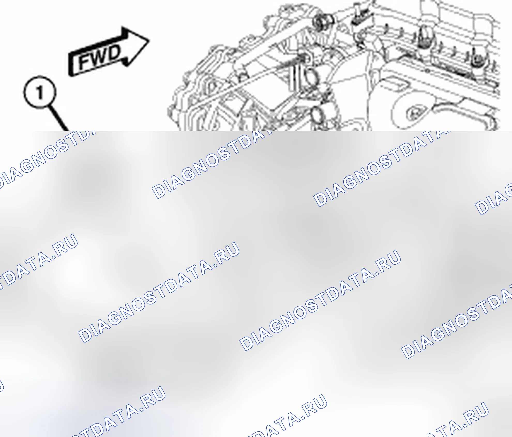Рис. 92: ДАТЧИК КИСЛОРОДА ПОСЛЕ РЕГУЛЯТОРА (1 / 2). Jeep Compass I