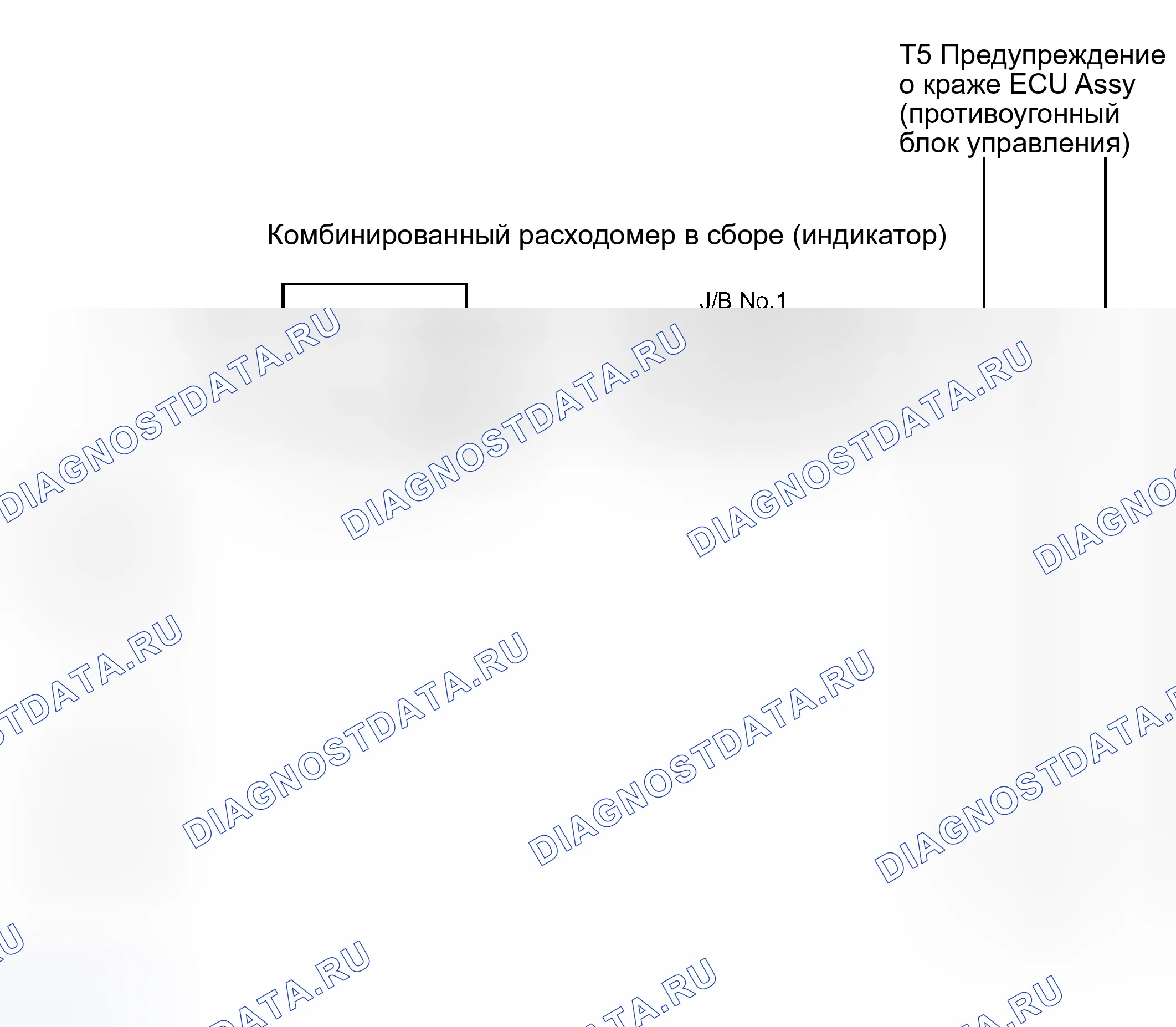 Рис. 97: электросхема. Honda Accord VI