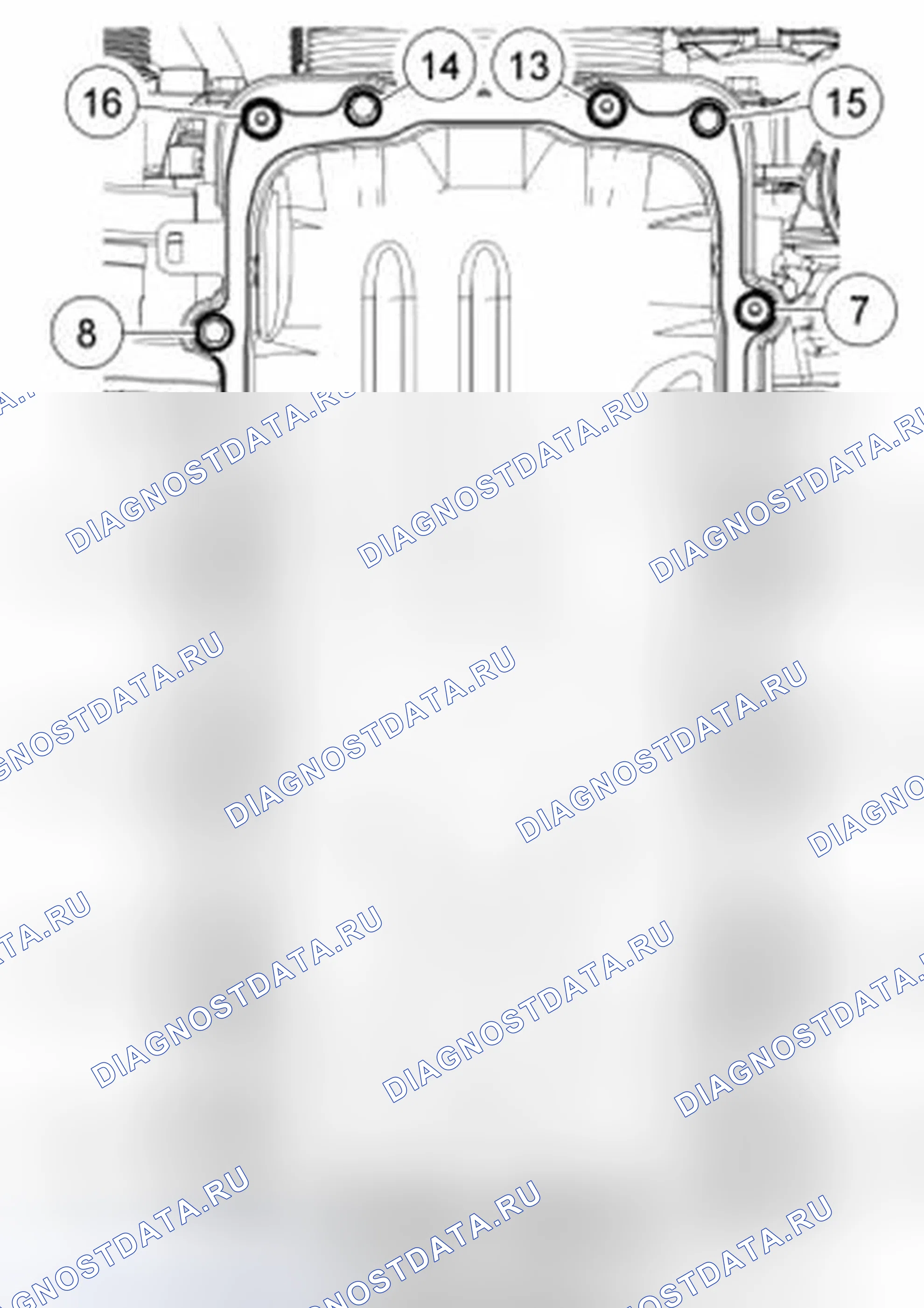 Рис. 1217: Установка. Ford Mustang V рестайлинг