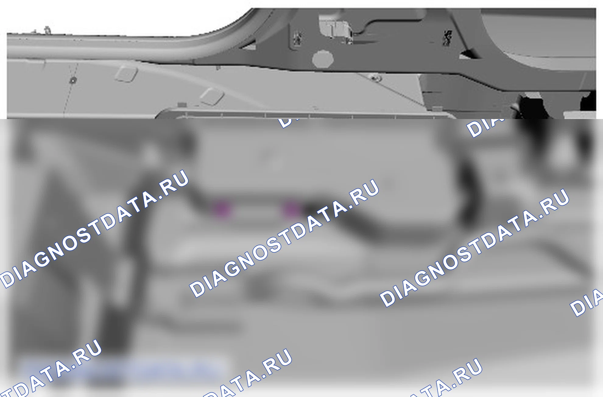 Как снять и установить кассету для жгута проводов сдвижной двери. Ford Grand C-MAX II