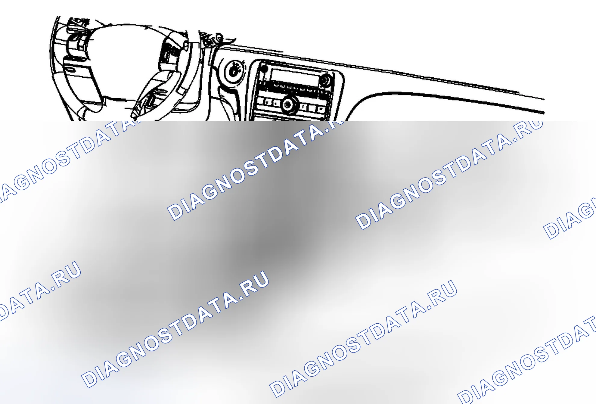 Рис. 75: Замена кронштейна консоли переднего пола. Chevrolet Malibu VIII