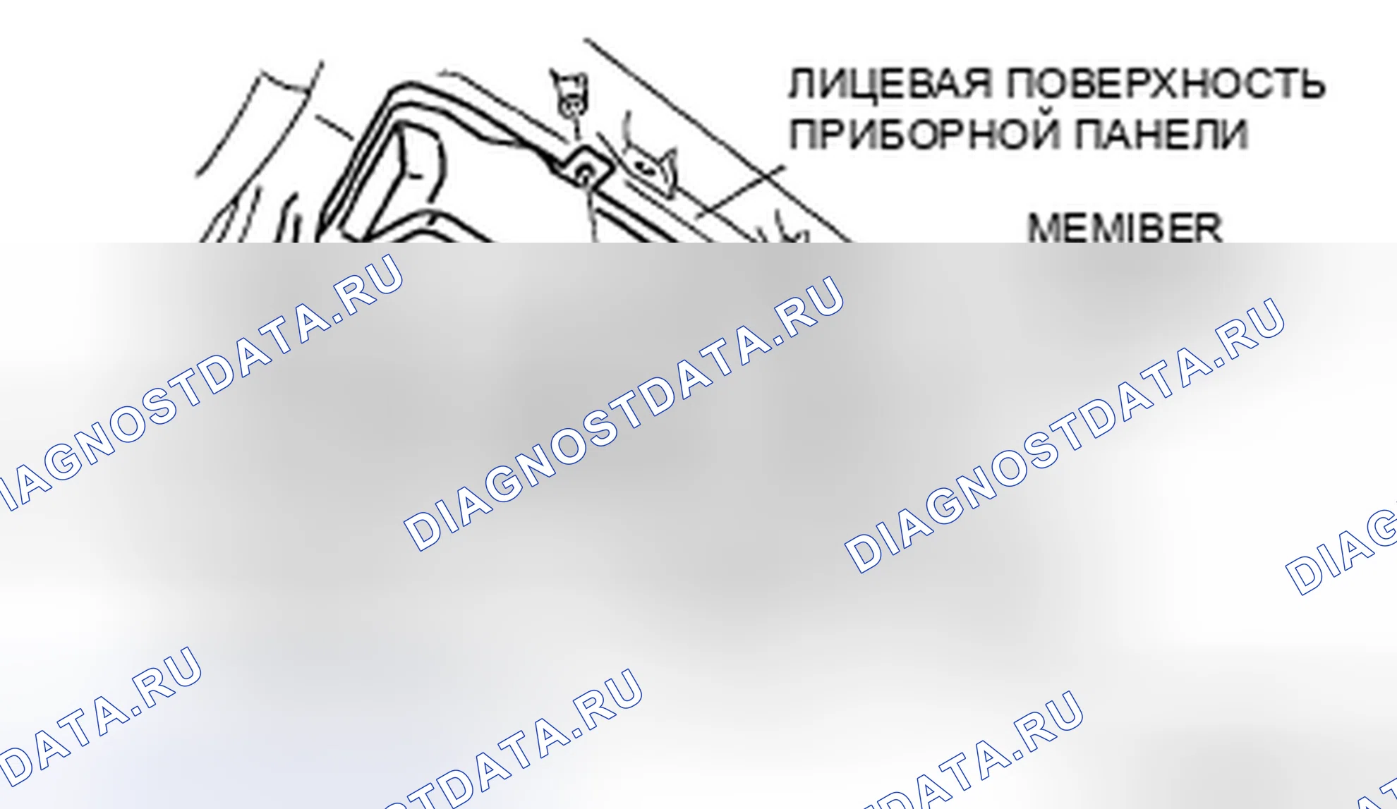 Рис. 8: Примечание об удалении элемента панели управления. Mazda 5 I рестайлинг
