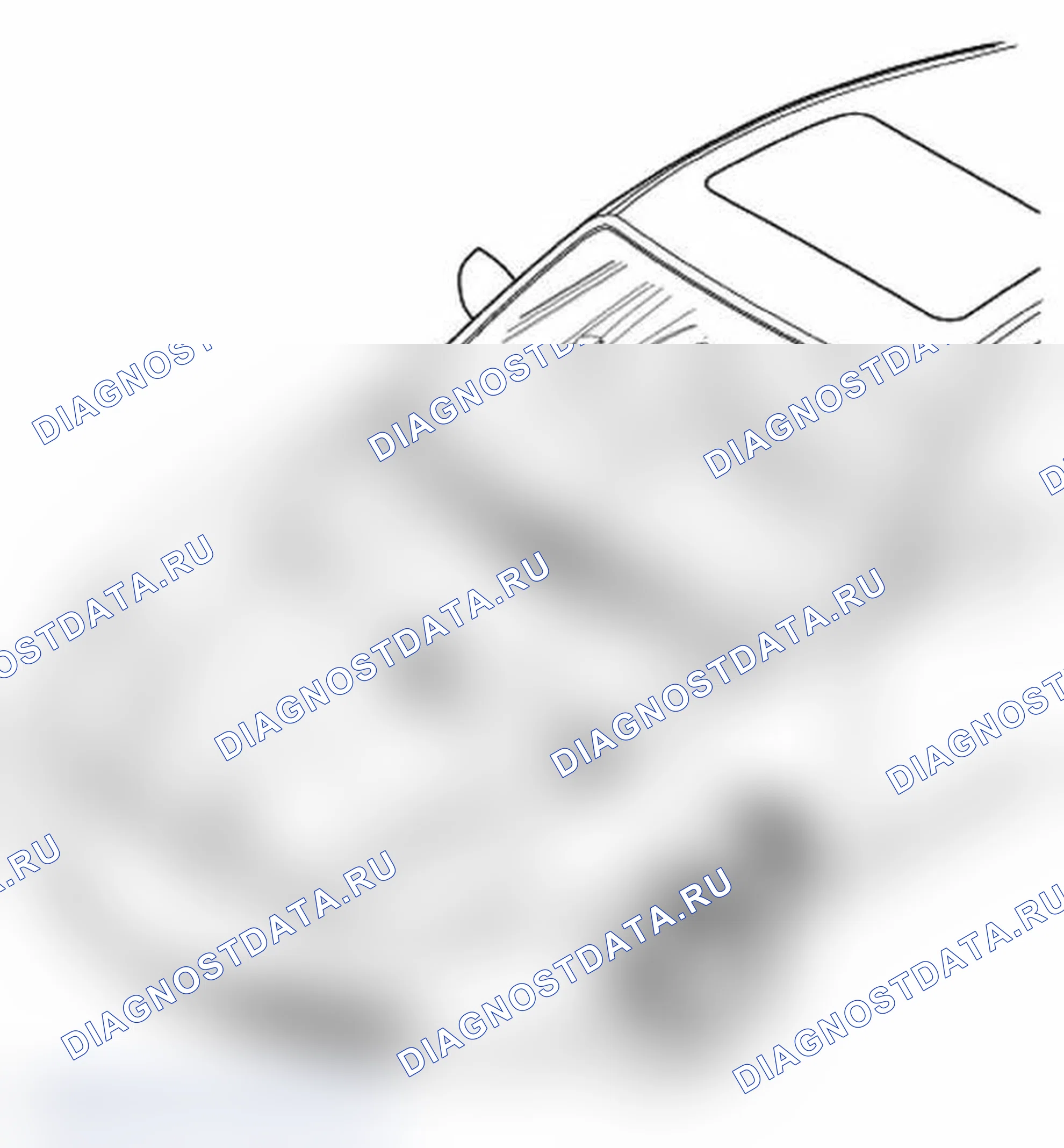 Рис. 279: Очистка передних стоков воды на Купе и Кабриолет. Porsche 911 GT2 996