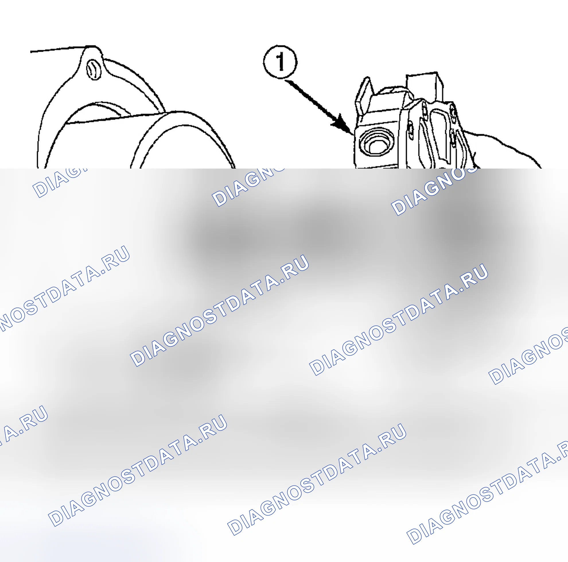 Рис. 44: ЗАДНИЙ ФИКСАТОР И МАСЛЯНЫЙ НАСОС. Jeep Grand Cherokee WJ