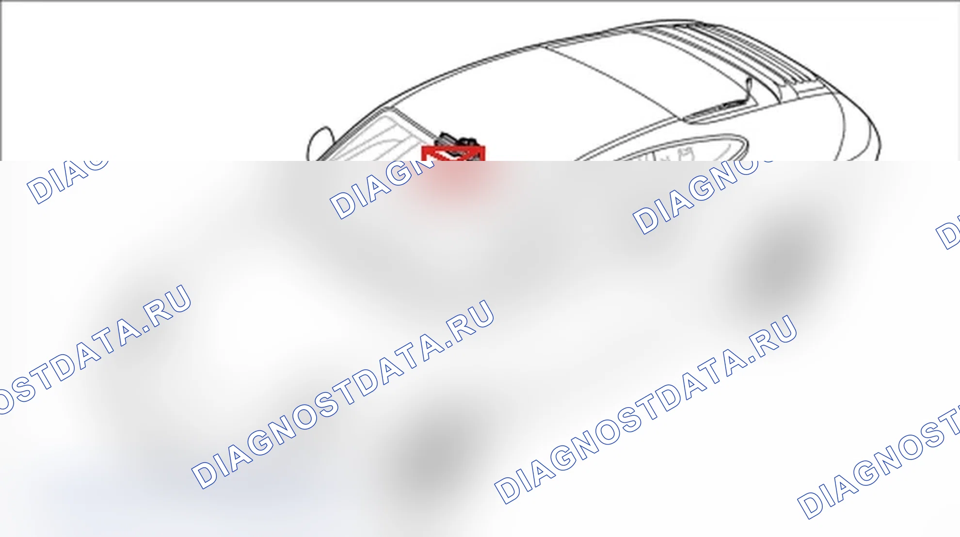Рис. 1042: Демонтаж двигателя люка. Porsche 911 GT3 997