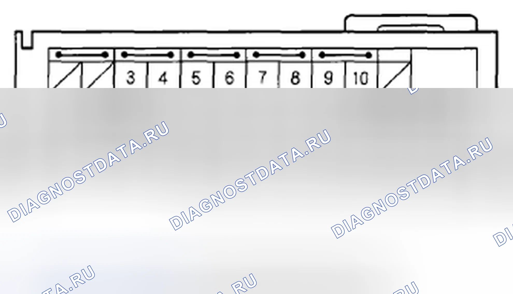 Рис. 317: Входы и выходы модуля SRS на разъеме A (39P). Honda Accord VIII рестайлинг
