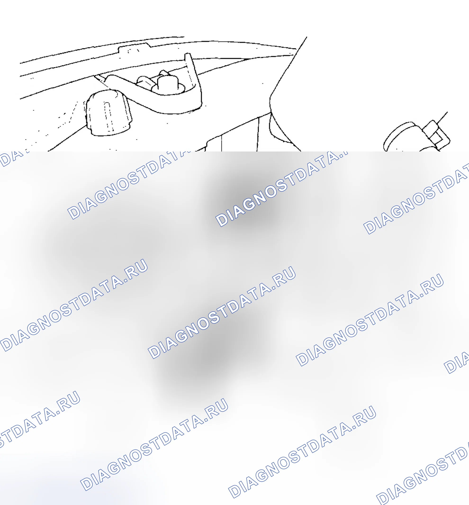 Рис. 105: Фара (ближний свет) (модель ' 04-05). Honda Civic VII рестайлинг