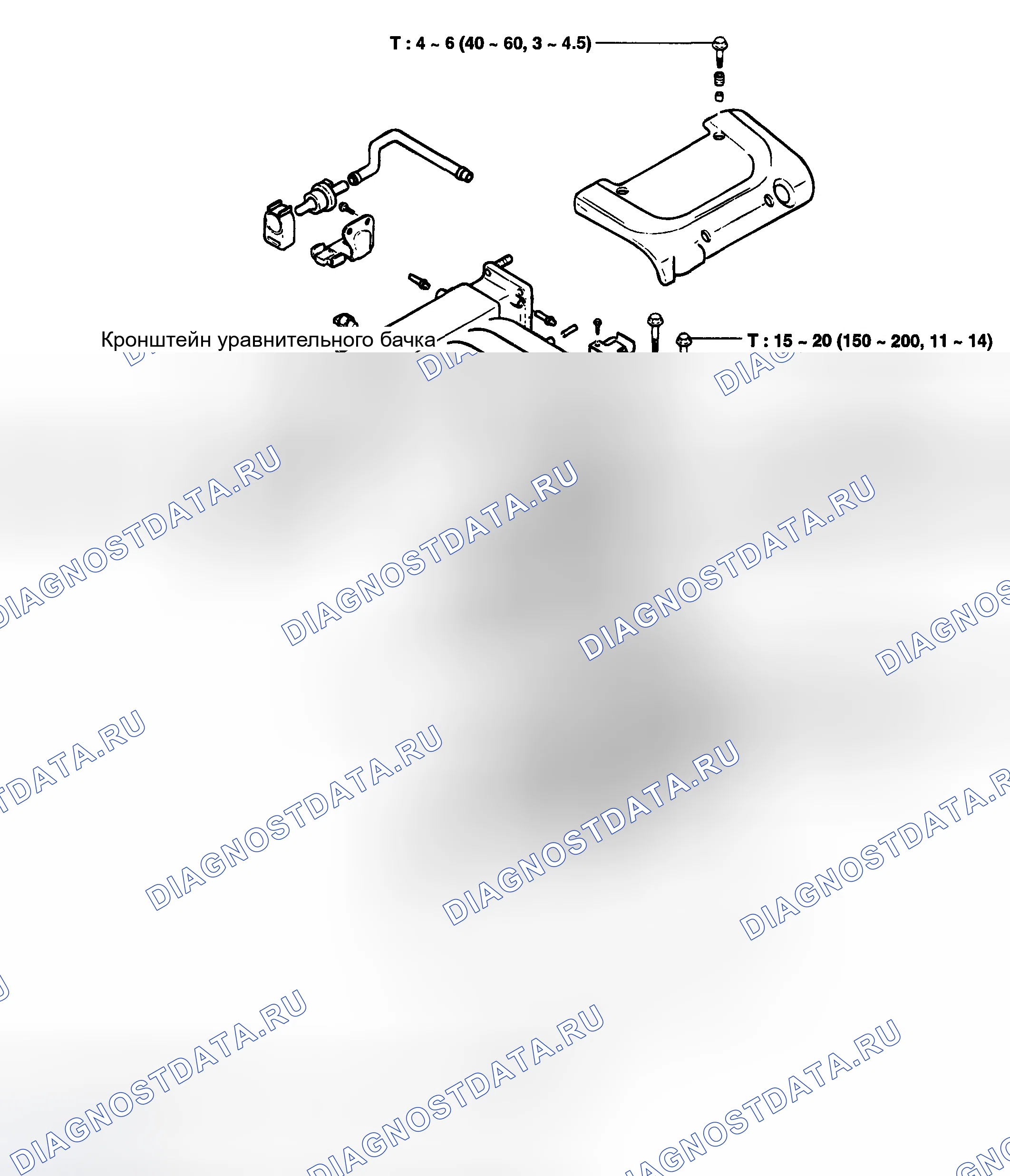 Рис. 325: КОМПОНЕНТЫ. Hyundai Santa Fe I