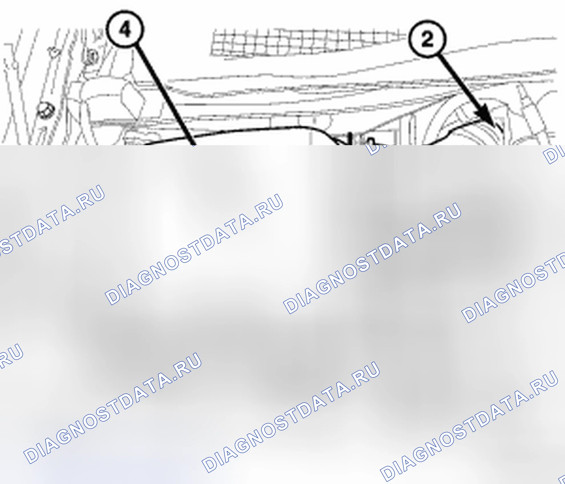 Рис. 202: ЭЛЕМЕНТ ВОЗДУХООЧИСТИТЕЛЯ. Chrysler Town & Country V