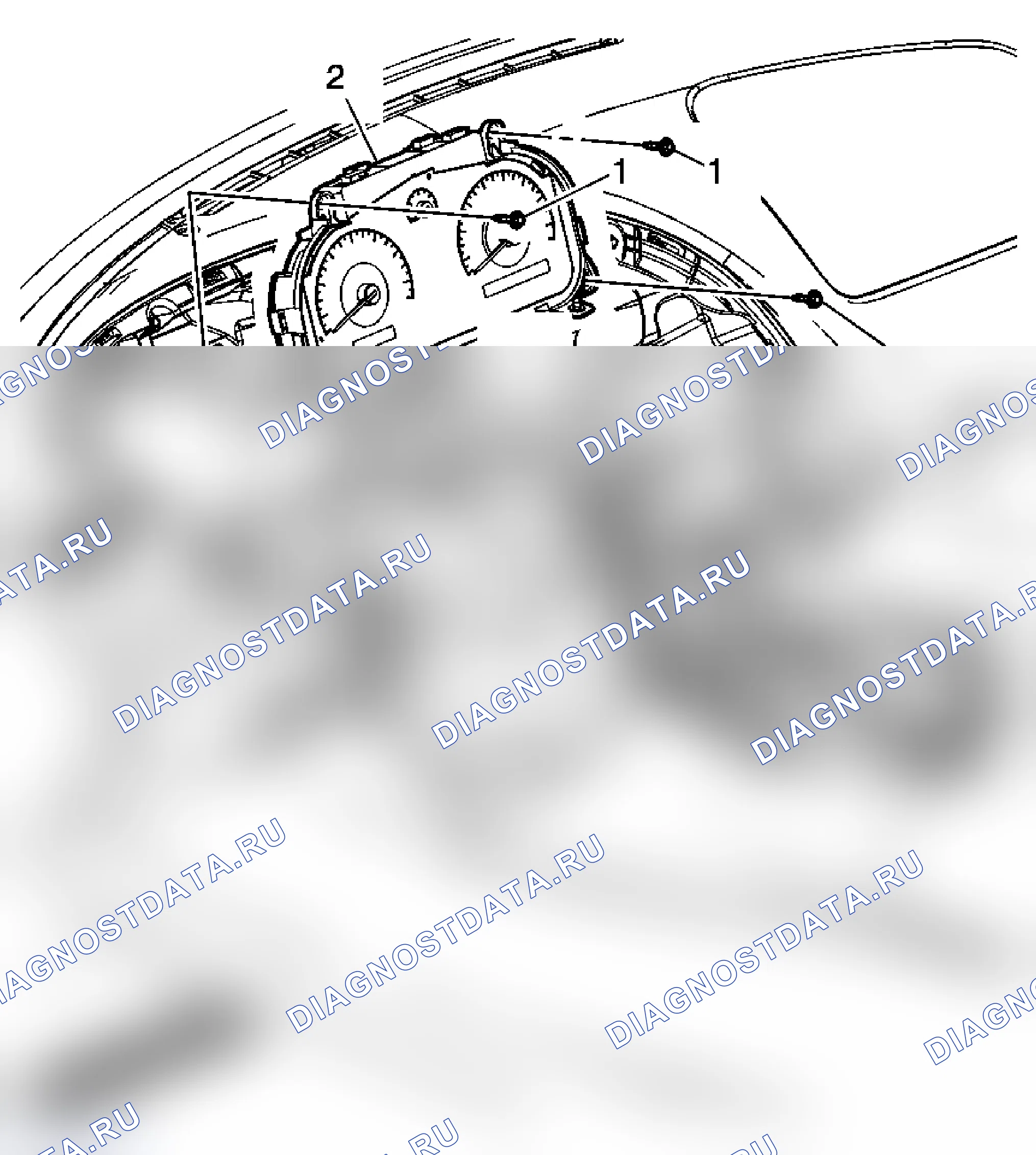 Рис. 5: Замена приборной панели (солнцестояние). Pontiac Solstice I final