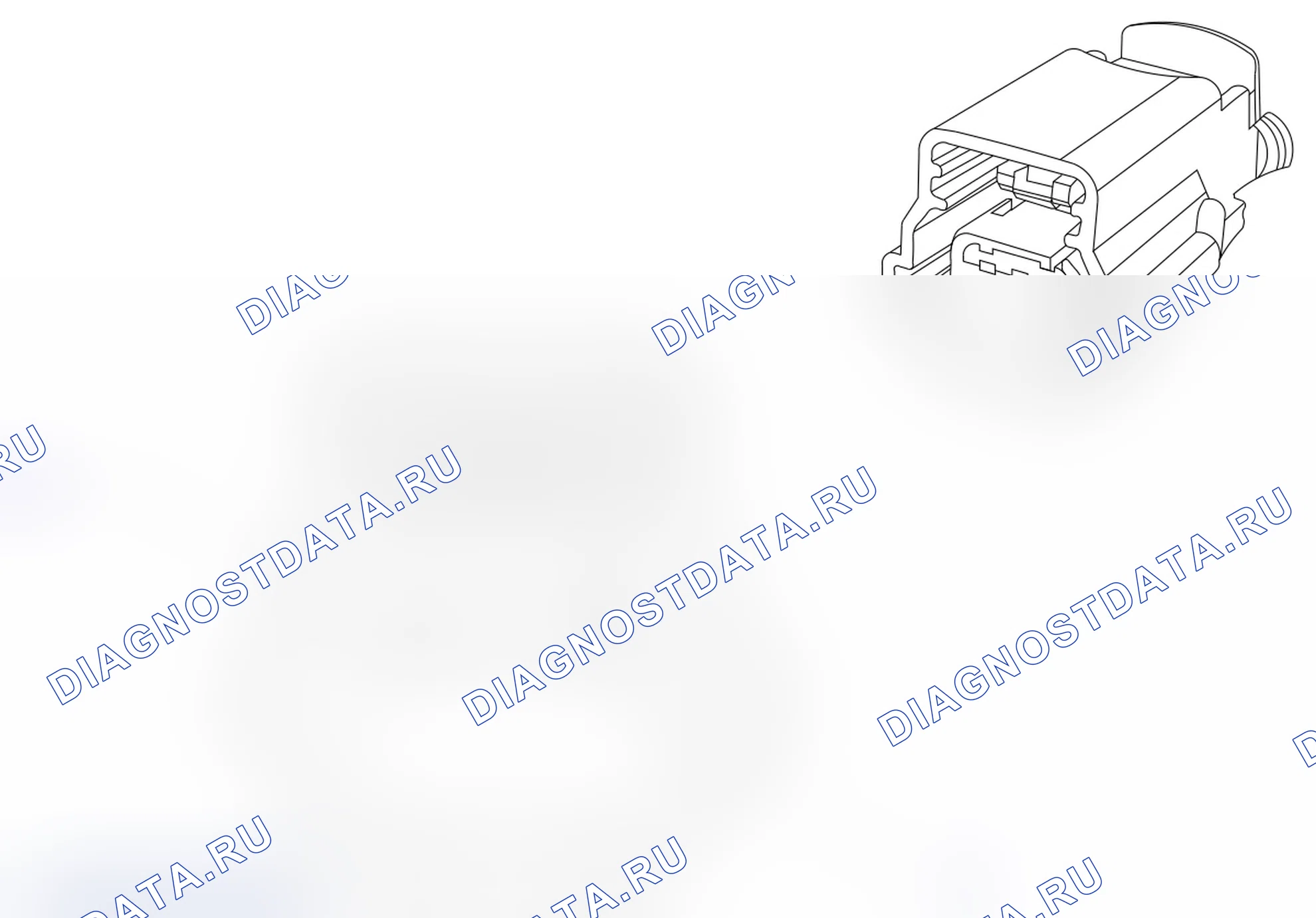 Распиновка разъёма B133RML. Opel Antara I рестайлинг