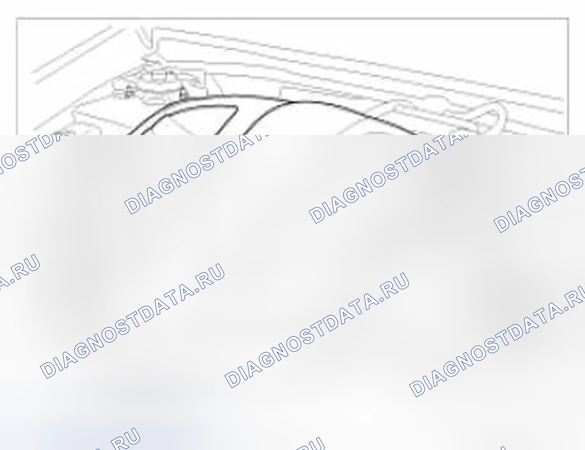 Рис. 175: Демонтаж и монтаж. Hyundai Azera II