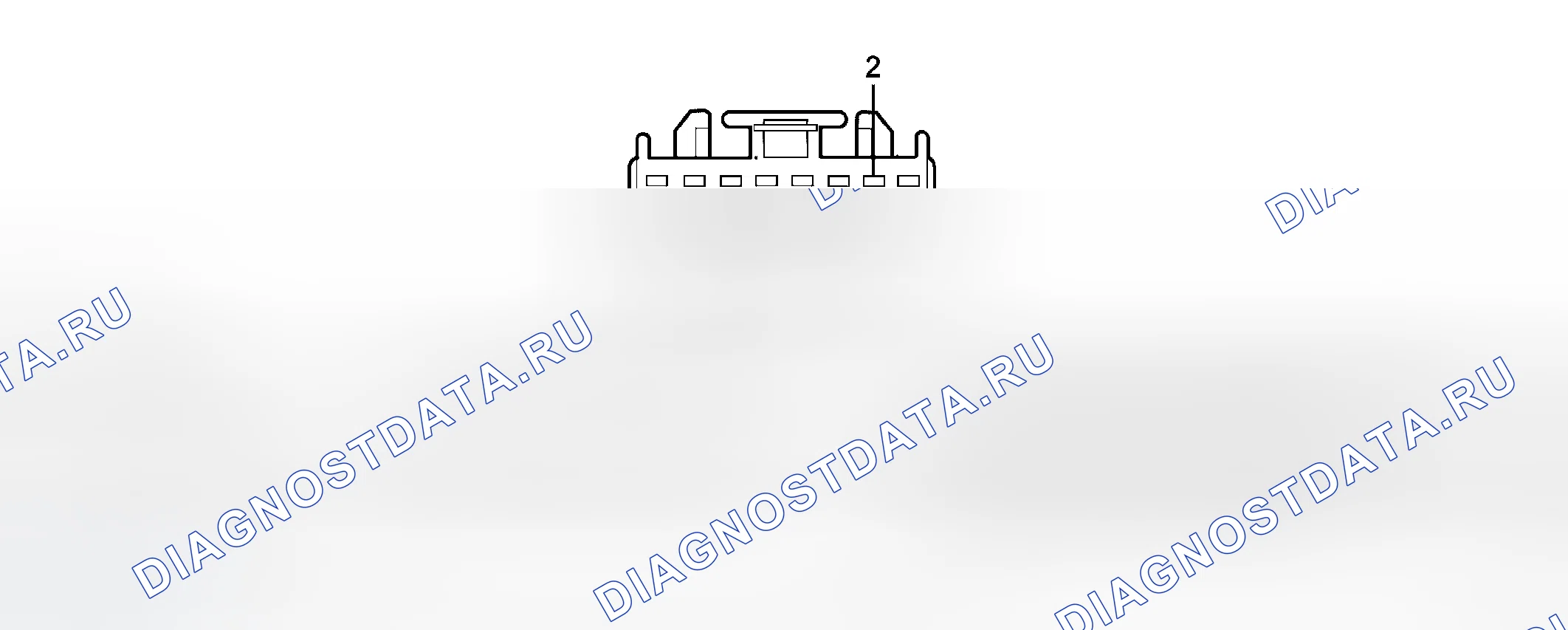 Рис. 80: Модуль безопасности транспортного средства C3008b. Ford Pickup F350 Super Duty 