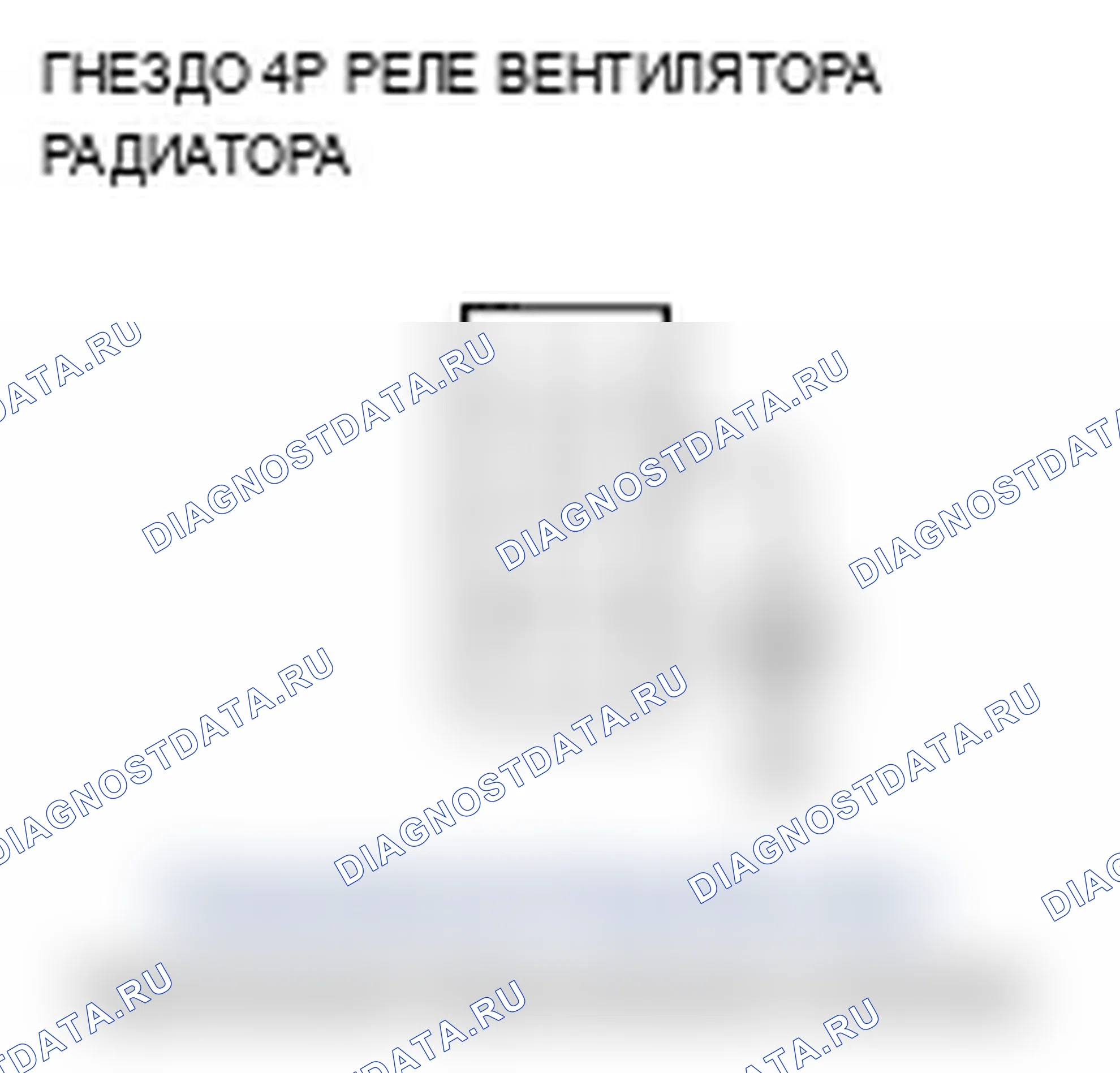 Рис. 3: Устранение неисправностей высокоскоростной цепи радиаторного вентилятора. Acura TL III рестайлинг