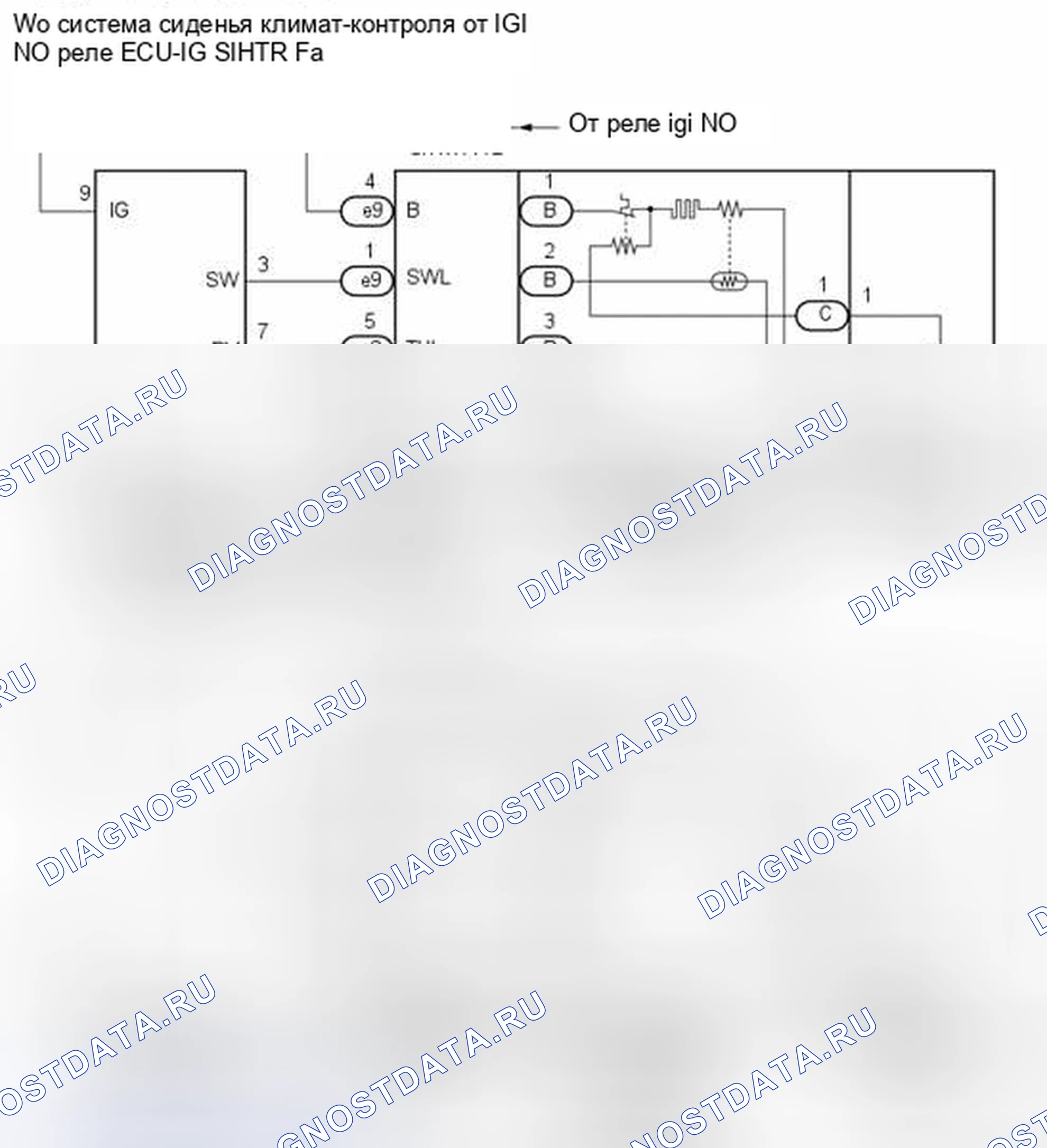 Рис. 568: СХЕМА СИСТЕМЫ [02 / 2014 -]. Toyota Highlander III