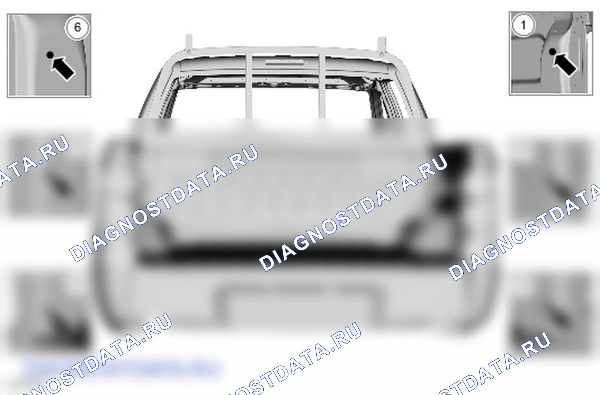 Кузов и рама: описание и работа. Ford Ranger T6
