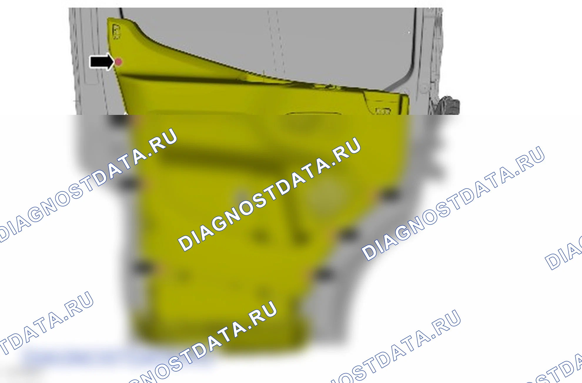 Как снять и установить панель отделки передней двери. Ford Transit VIII