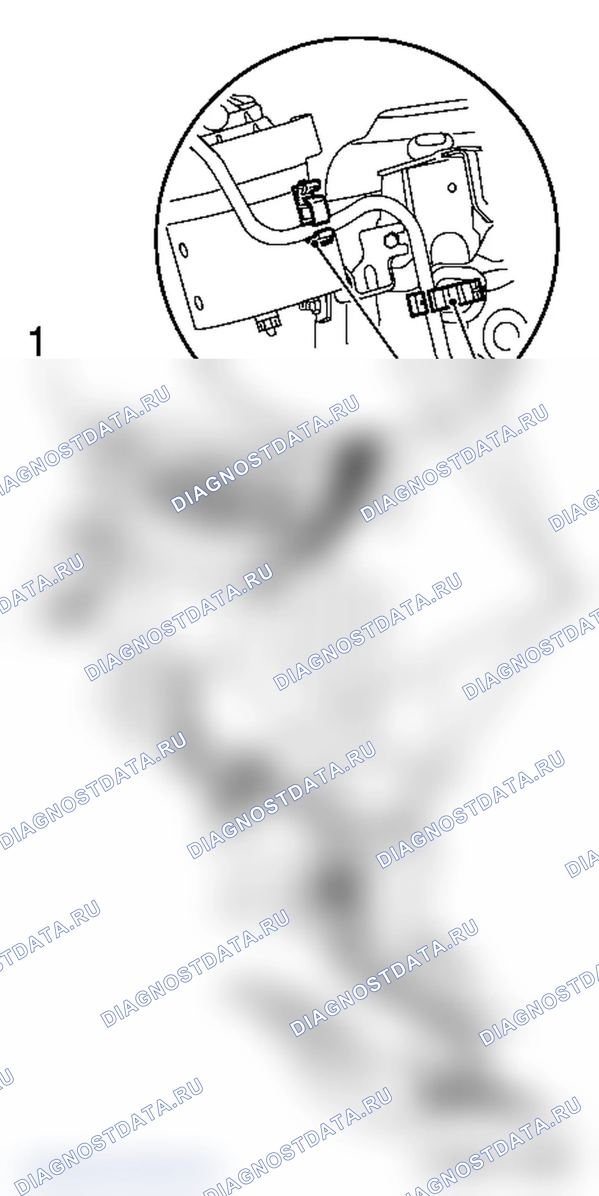 Замена переднего подающего топливопровода (Z17DTR, A17DTS). Opel Corsa D