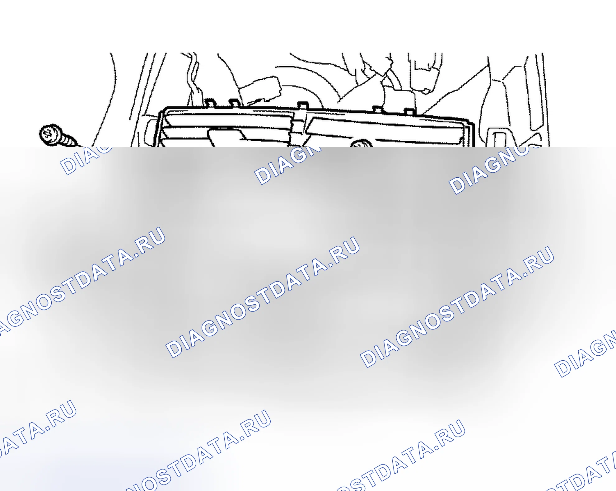Рис. 220: КАПИТАЛЬНЫЙ РЕМОНТ автоматической системы кондиционирования. Toyota Sienna II