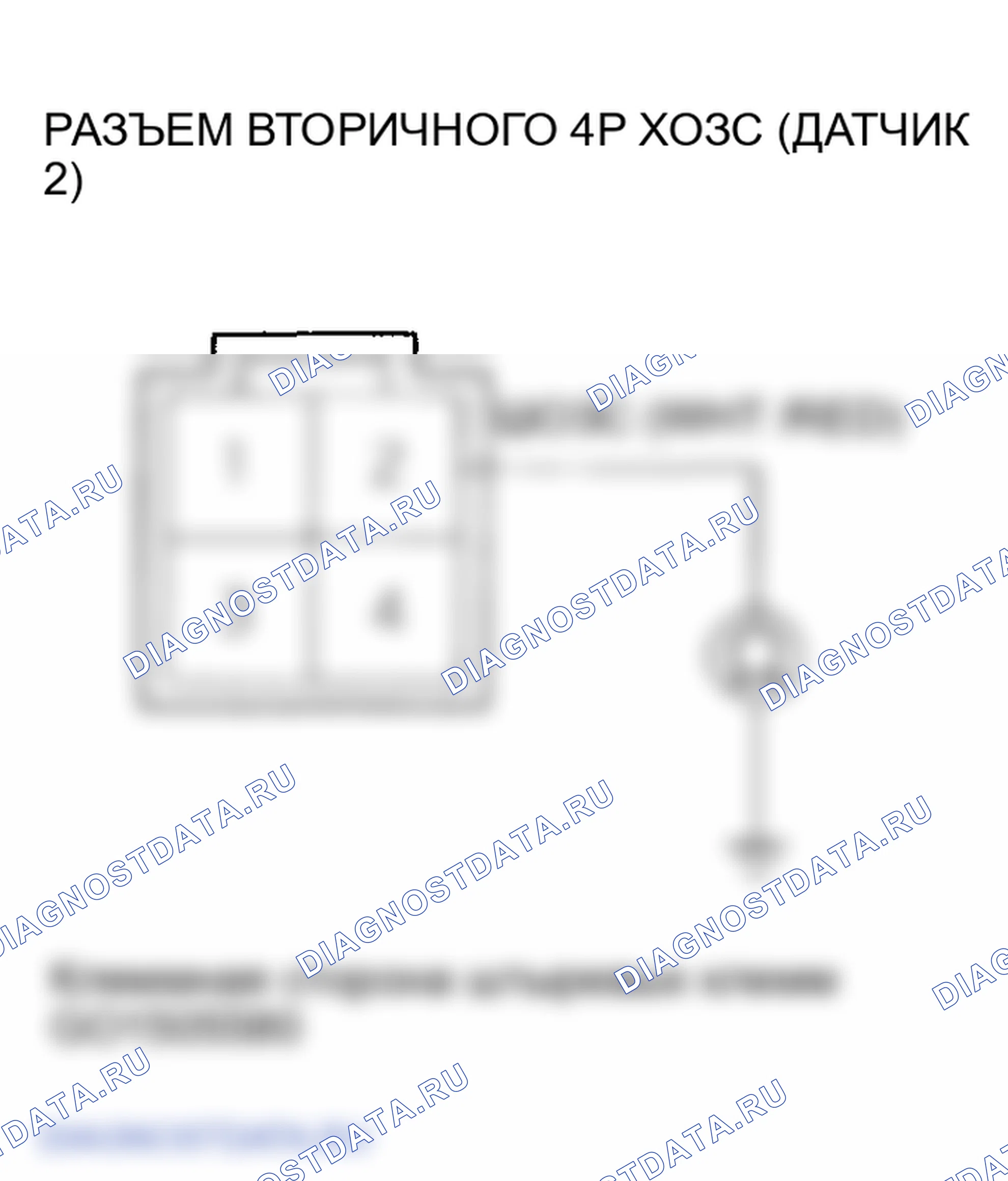 Рис. 197: расшифровка кода ошибки P0137 - ' 01 Модель: Вторичная цепь подогреваемый кислородный датчик (датчик 2) Низкое напряжение. Honda Odyssey II
