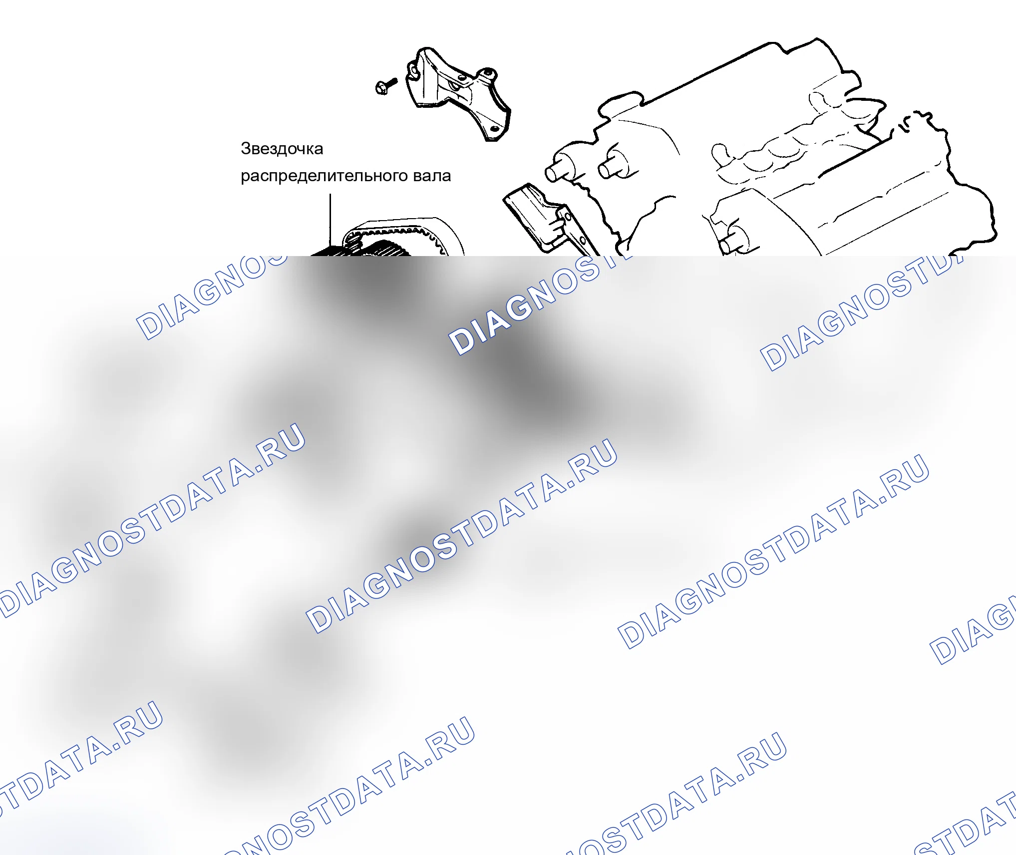 Рис. 126: КОМПОНЕНТЫ. Hyundai Santa Fe II