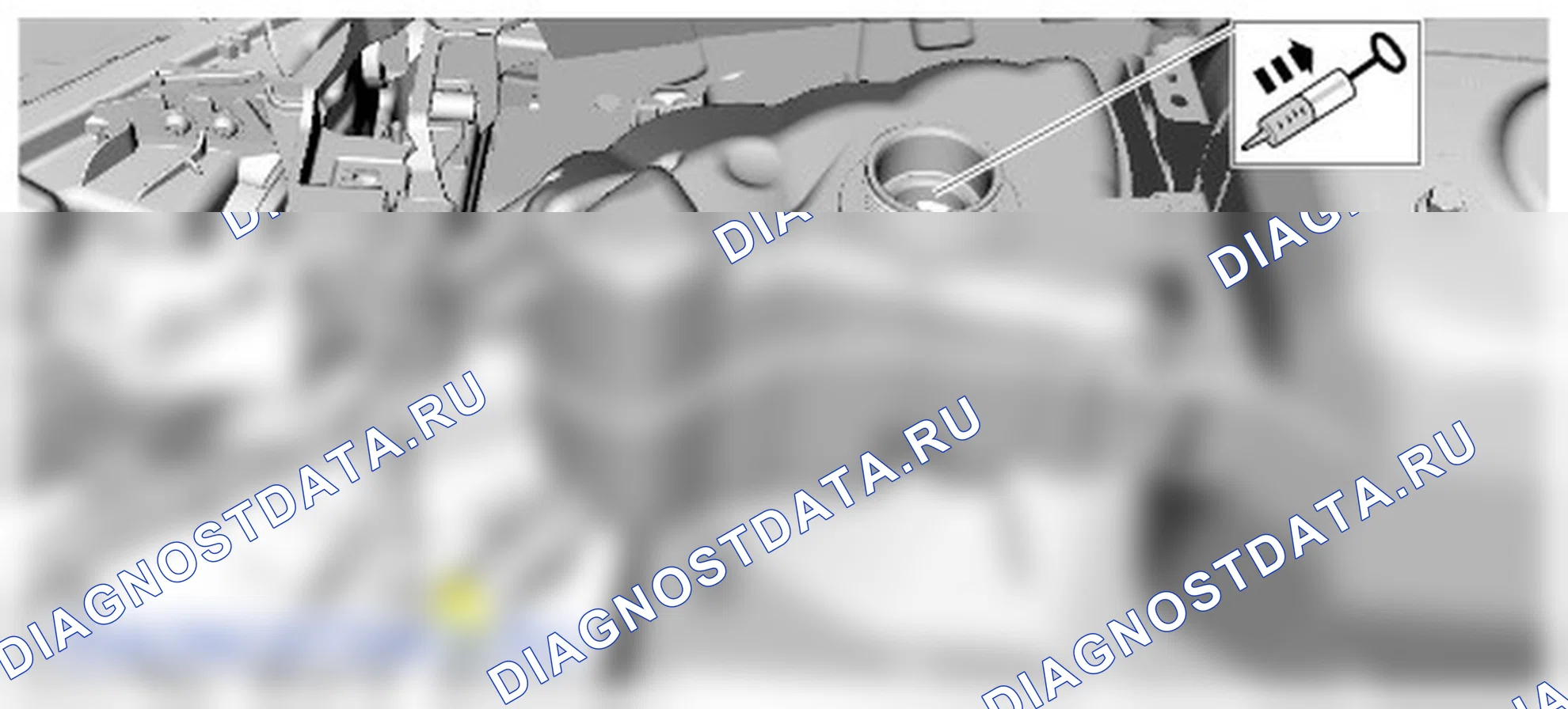 Как снять и установить расширительный бачок. Ford Mondeo V