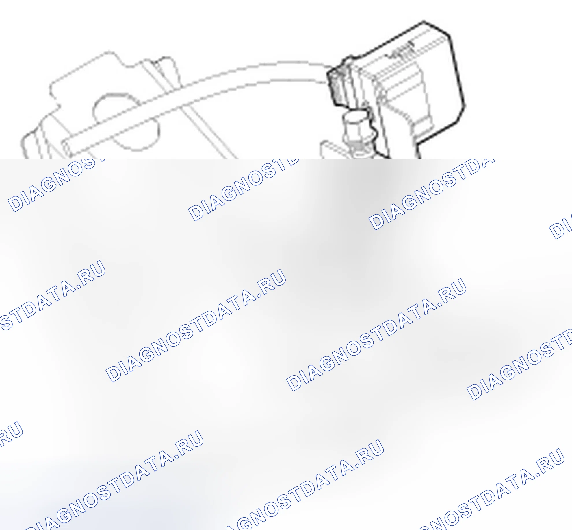 Рис. 130: Расположение компонентов. Hyundai Accent III