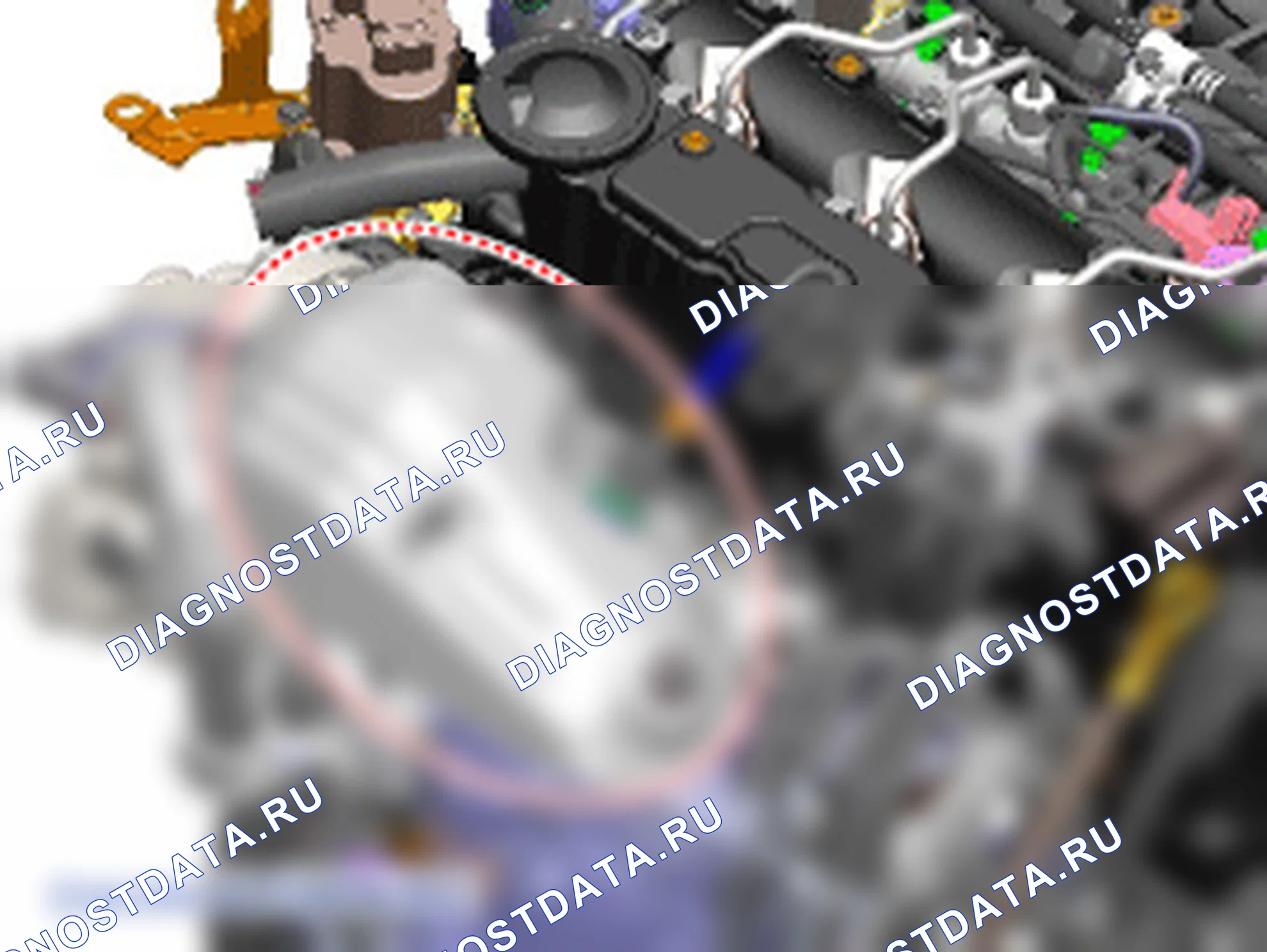Снятие DPF (сажевый фильтр дизельного топлива). Hyundai ix35 EL