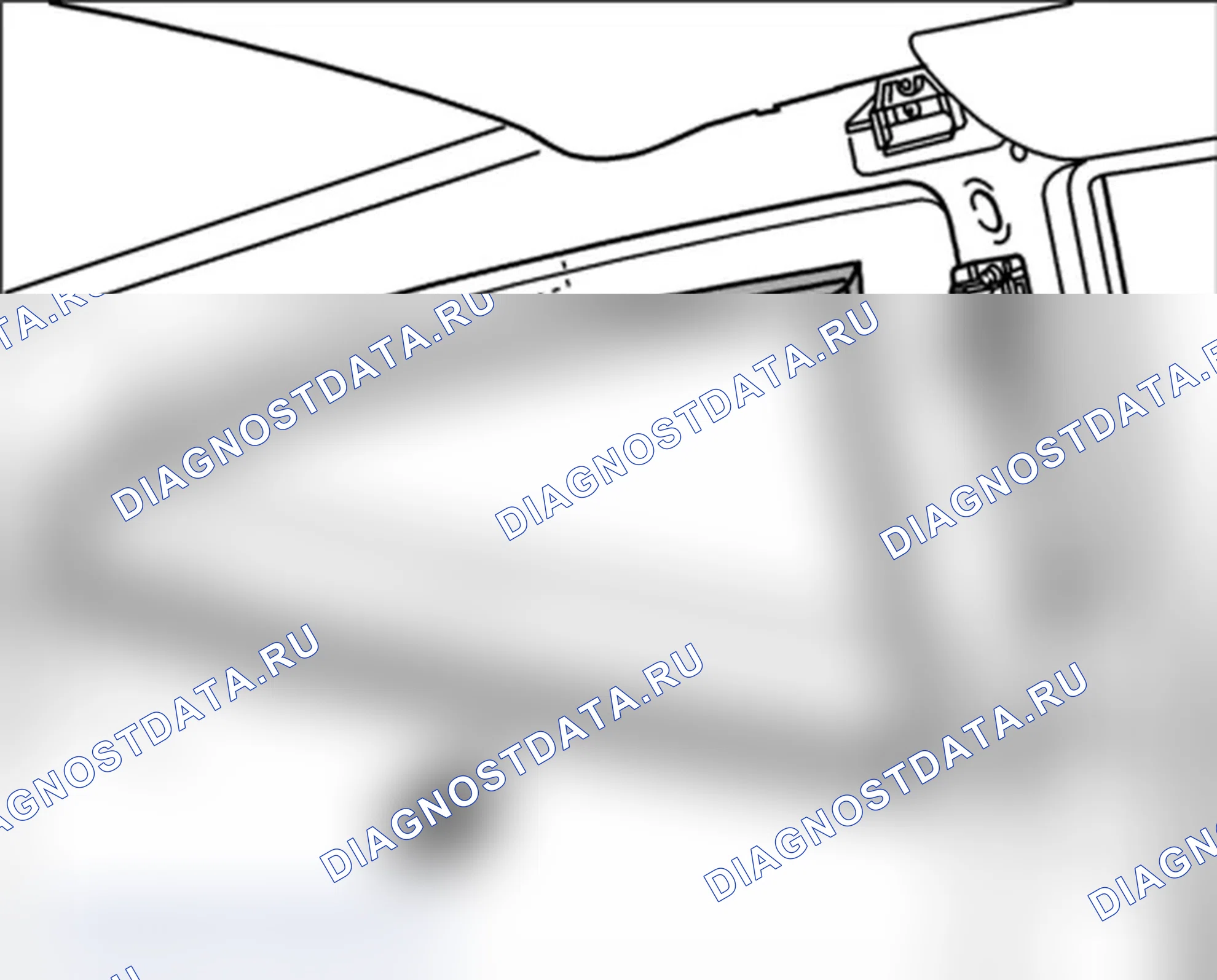 Рис. 125: Снятие уплотнения боковых окон. Porsche 911 GT3 997