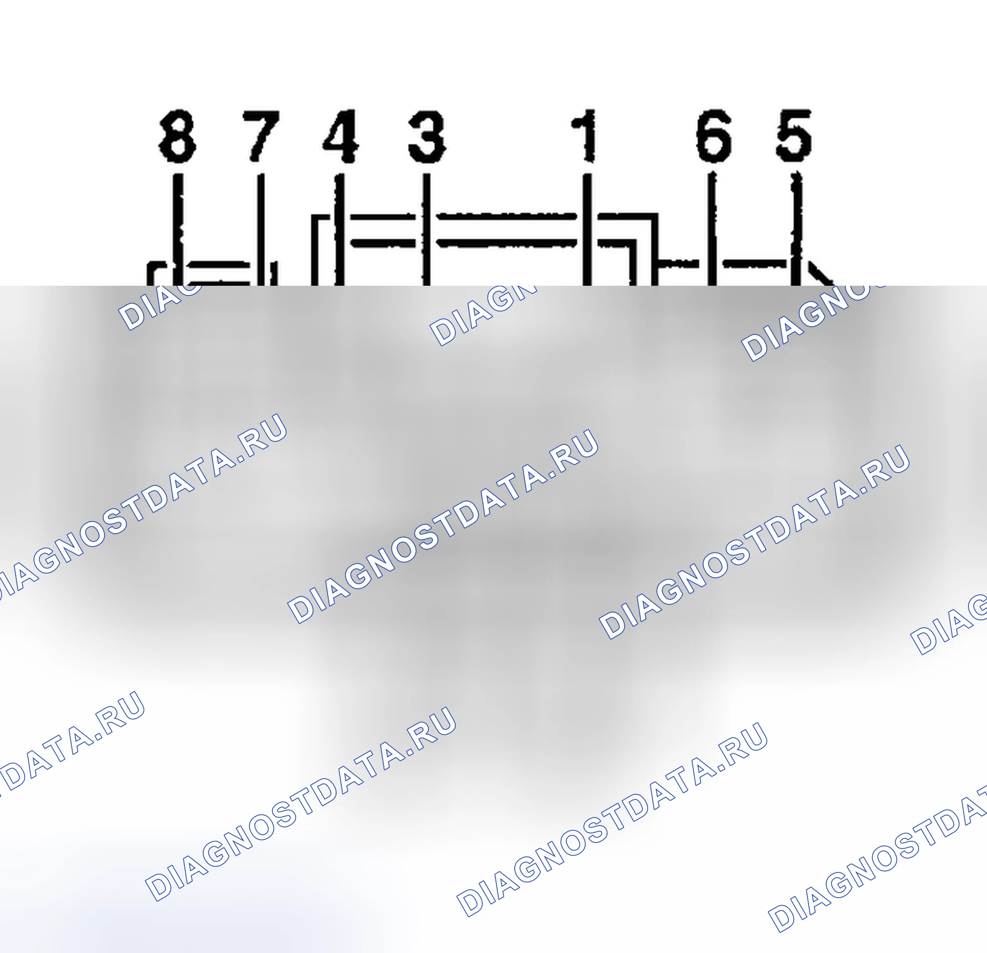 Рис. 196: Двигатель стеклоочистителя C1348. Hyundai Nexo I