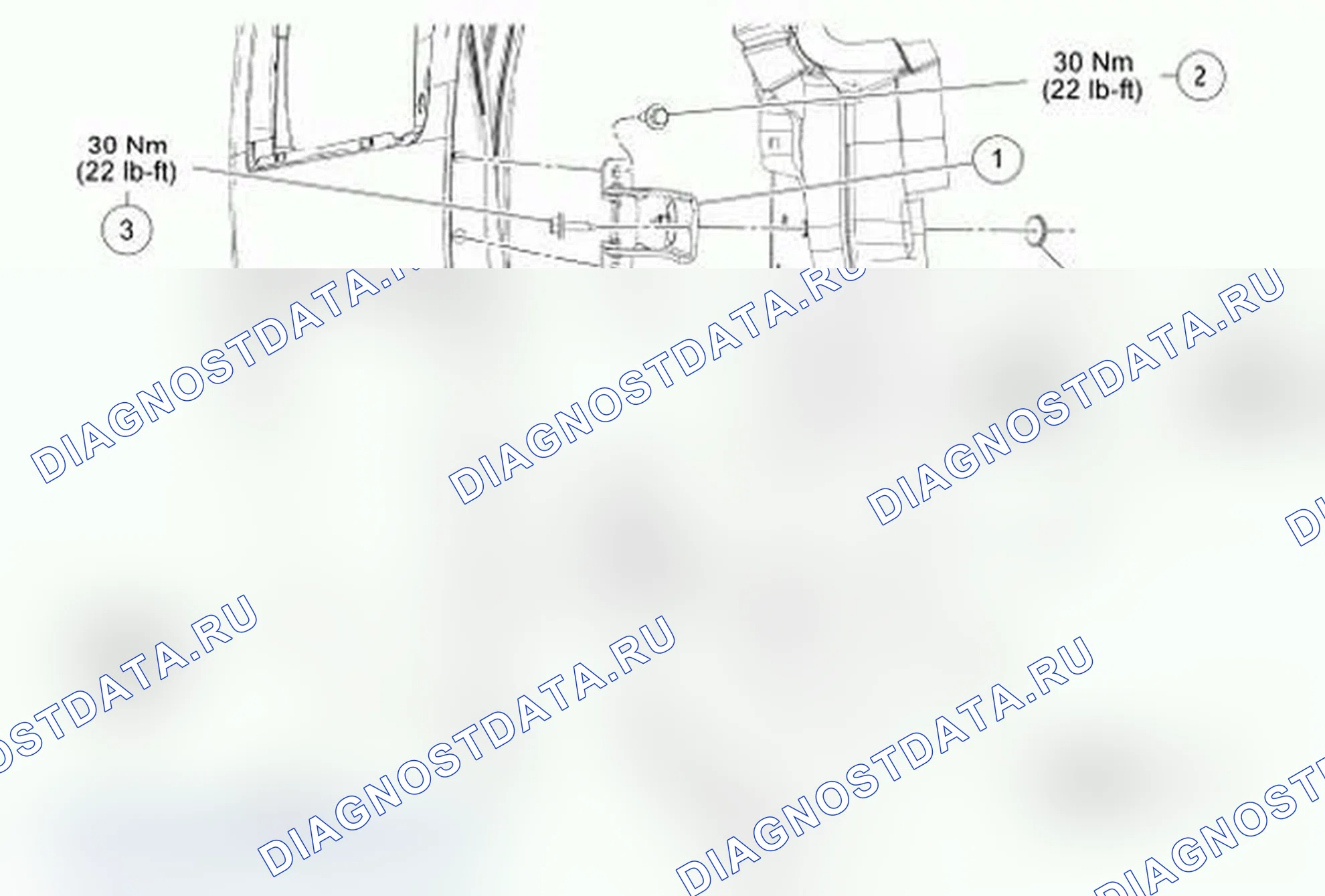 Рис. 24: Дверь - передняя часть. Ford Econoline E250 