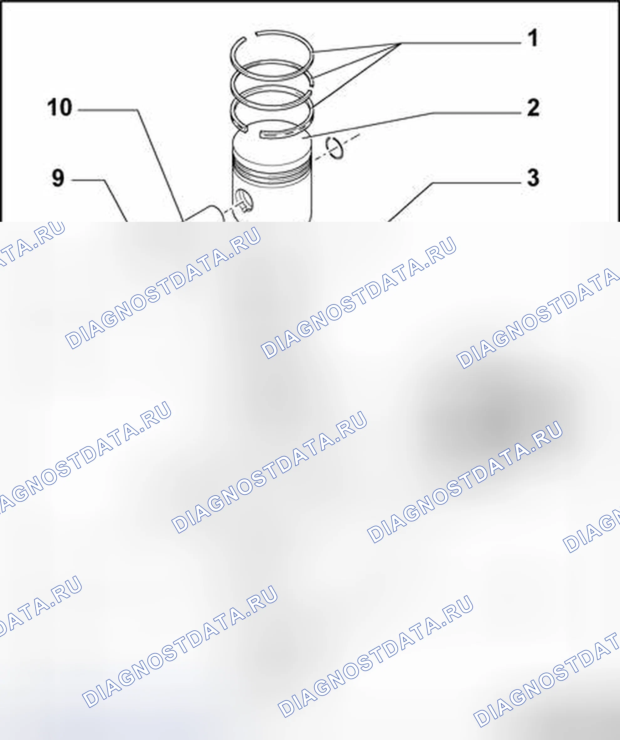 Рис. 114: Обычный шатун. Volkswagen Jetta IV