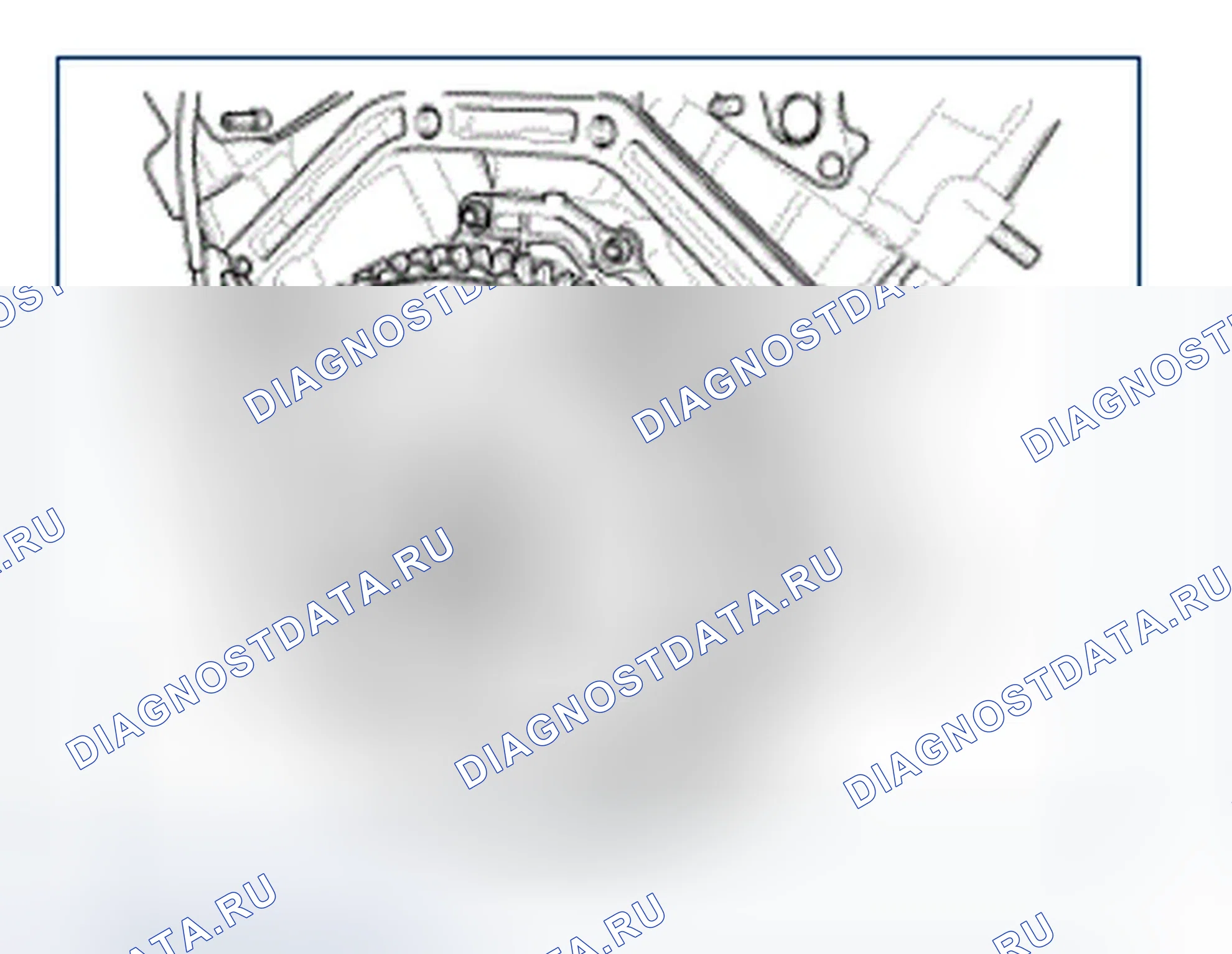 Рис. 204: Демонтаж и монтаж. Hyundai Azera II