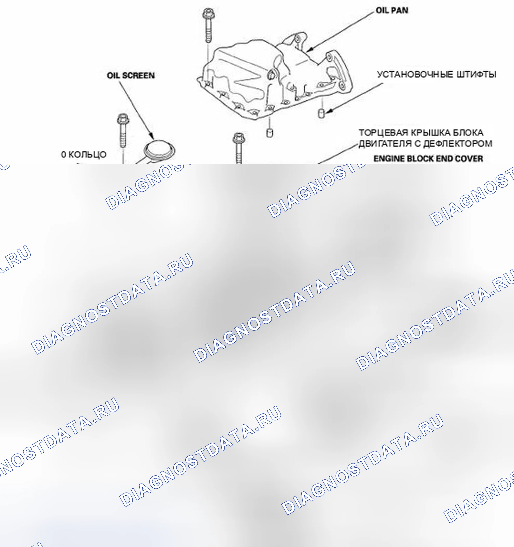 Рис. 685: Двигатель J35A6. Honda Odyssey IV