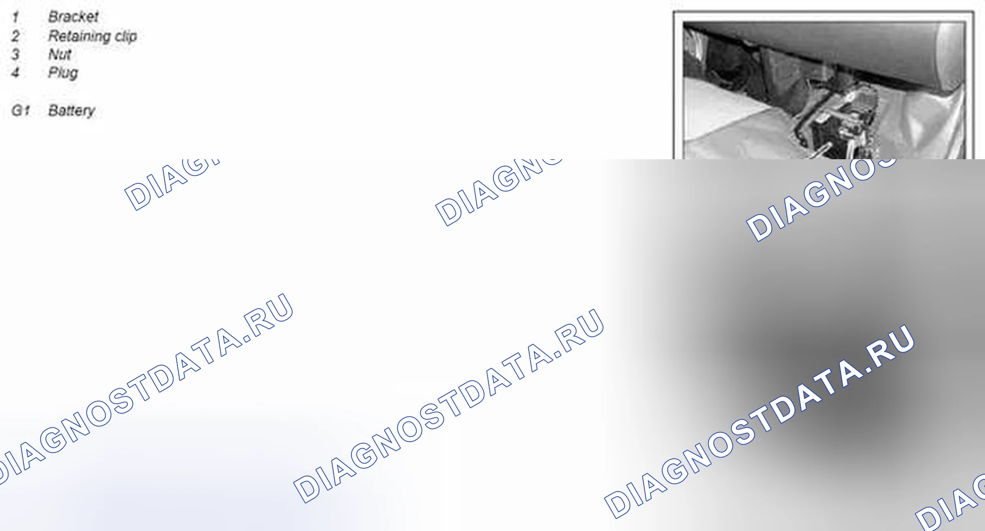 Рис. 157: Батареи - проверка и коррекция уровня жидкости - AP54.10-P-5410MCC. Kia Soul I