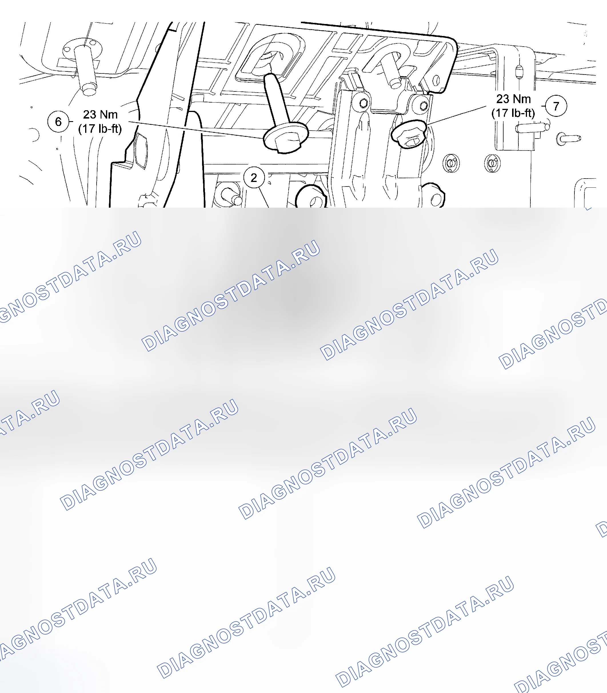 Рис. 17: Педаль тормоза и кронштейн. Hyundai Matrix I
