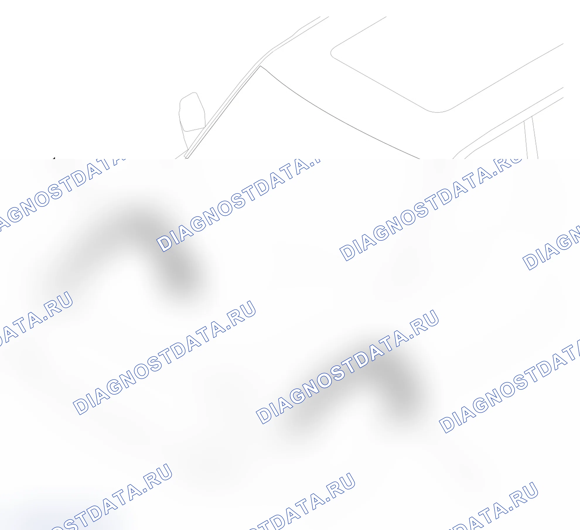 Схема расположения передних накладок колёсной арки — Haval Raptor. Haval Raptor I