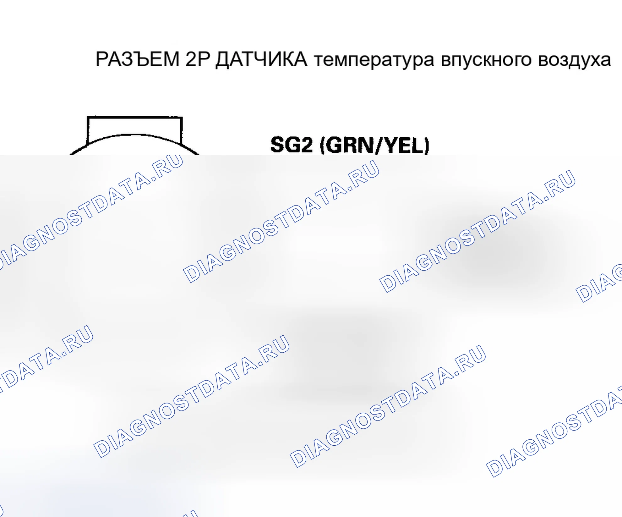 Рис. 28: P0113 расшифровка кода ошибки: высокое напряжение цепи датчика температура впускного воздуха. Honda S2000 AP1
