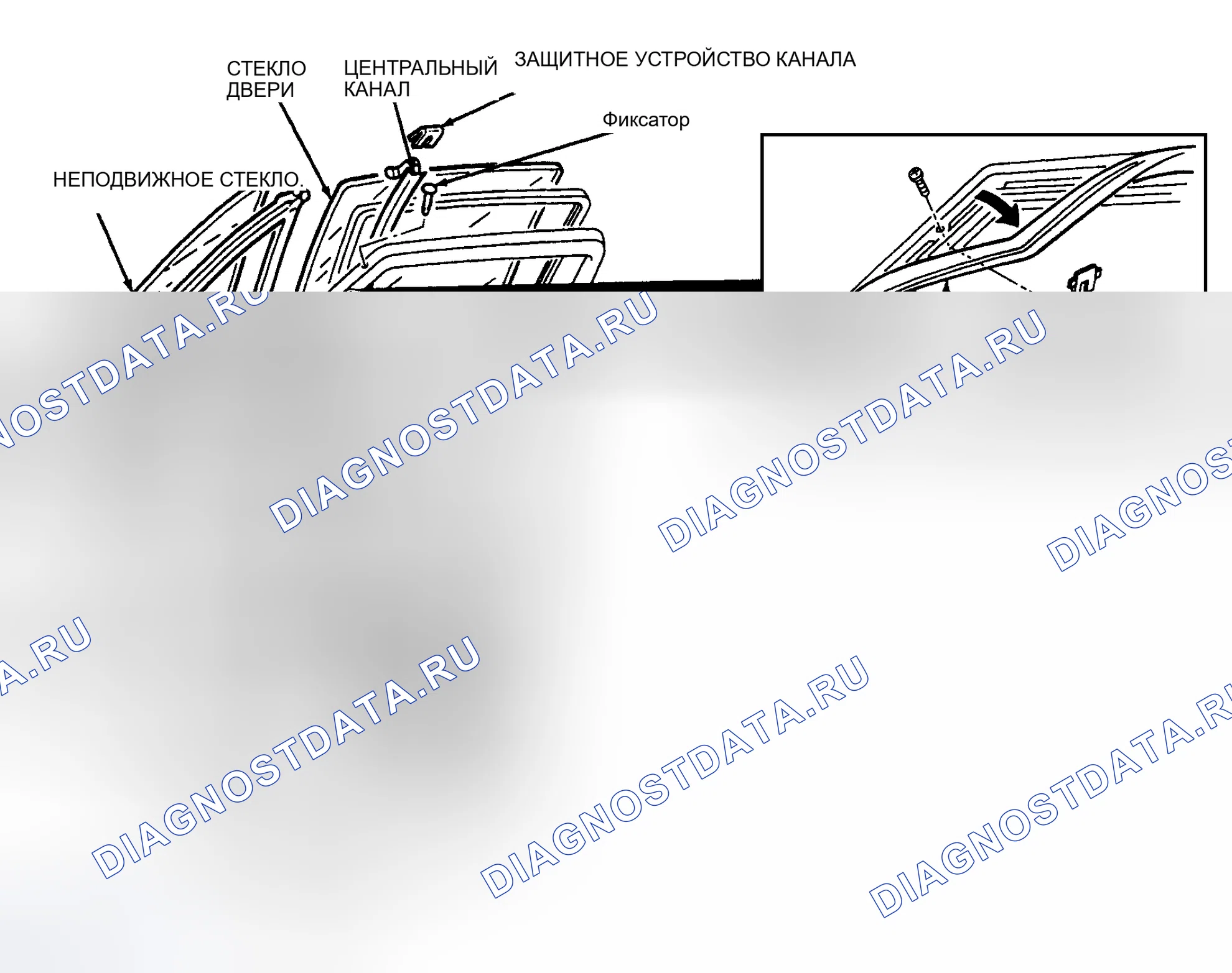 Рис. 5: Демонтаж и монтаж. Ford Escort V