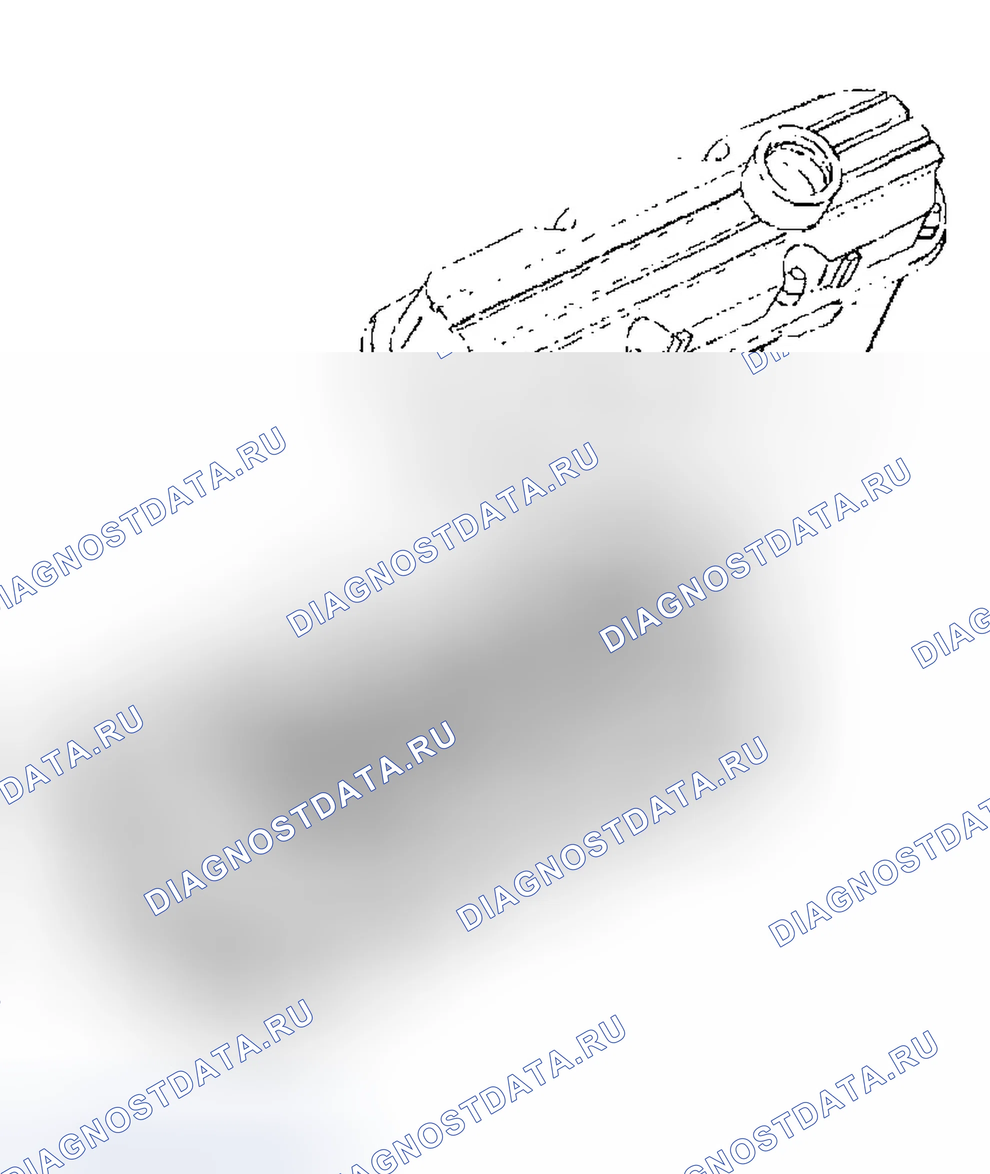 Рис. 607: Крышка коромысла клапана (левая сторона) - Установка. Chevrolet Impala VIII
